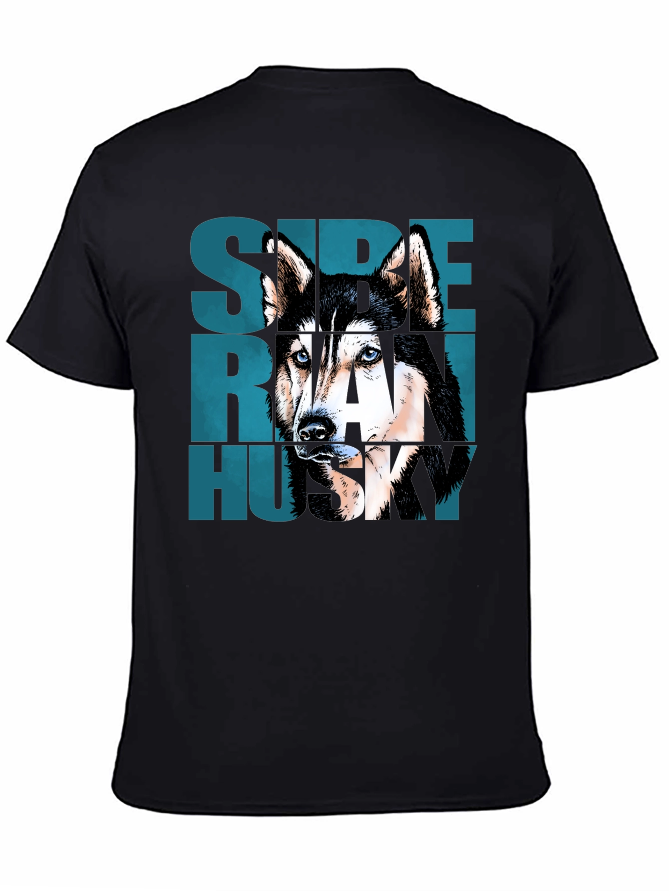 Super Rad Husky Graphic T-Shirt - Cool Dog Tee