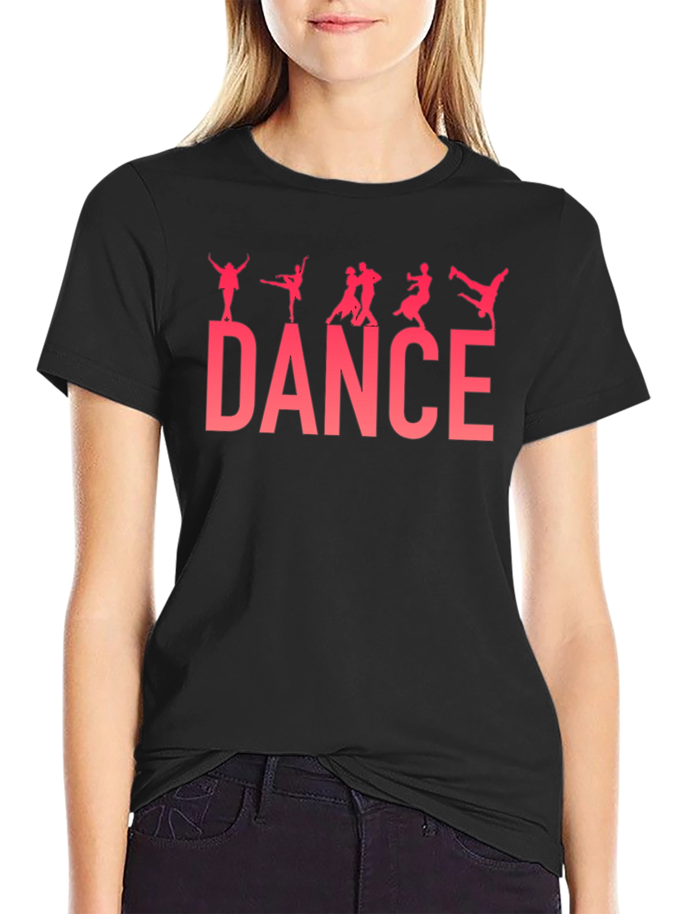 Dance T-Shirt | Mens Black Graphic Tee