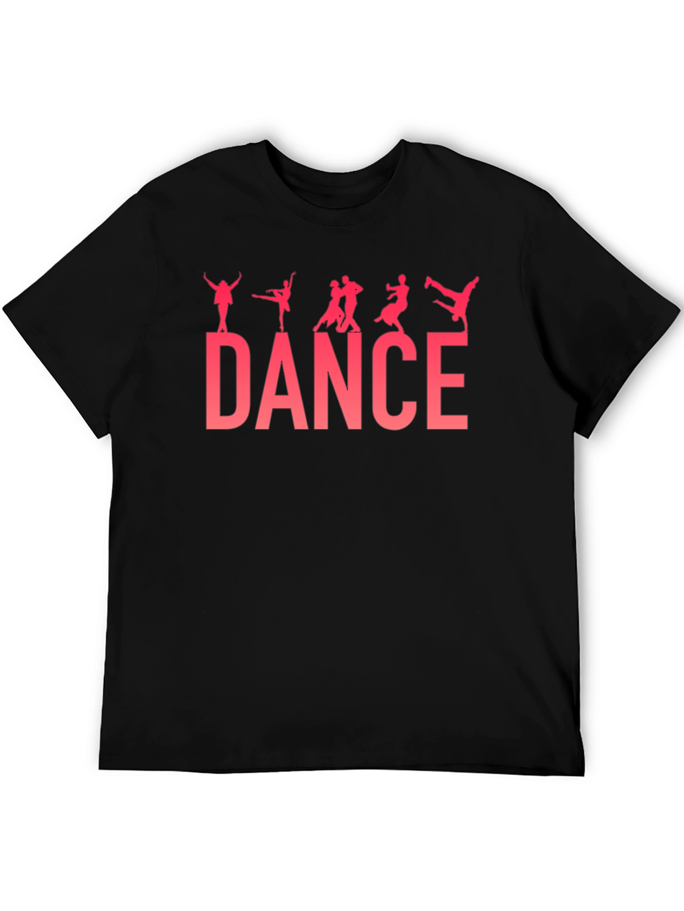 Dance T-Shirt | Mens Black Graphic Tee