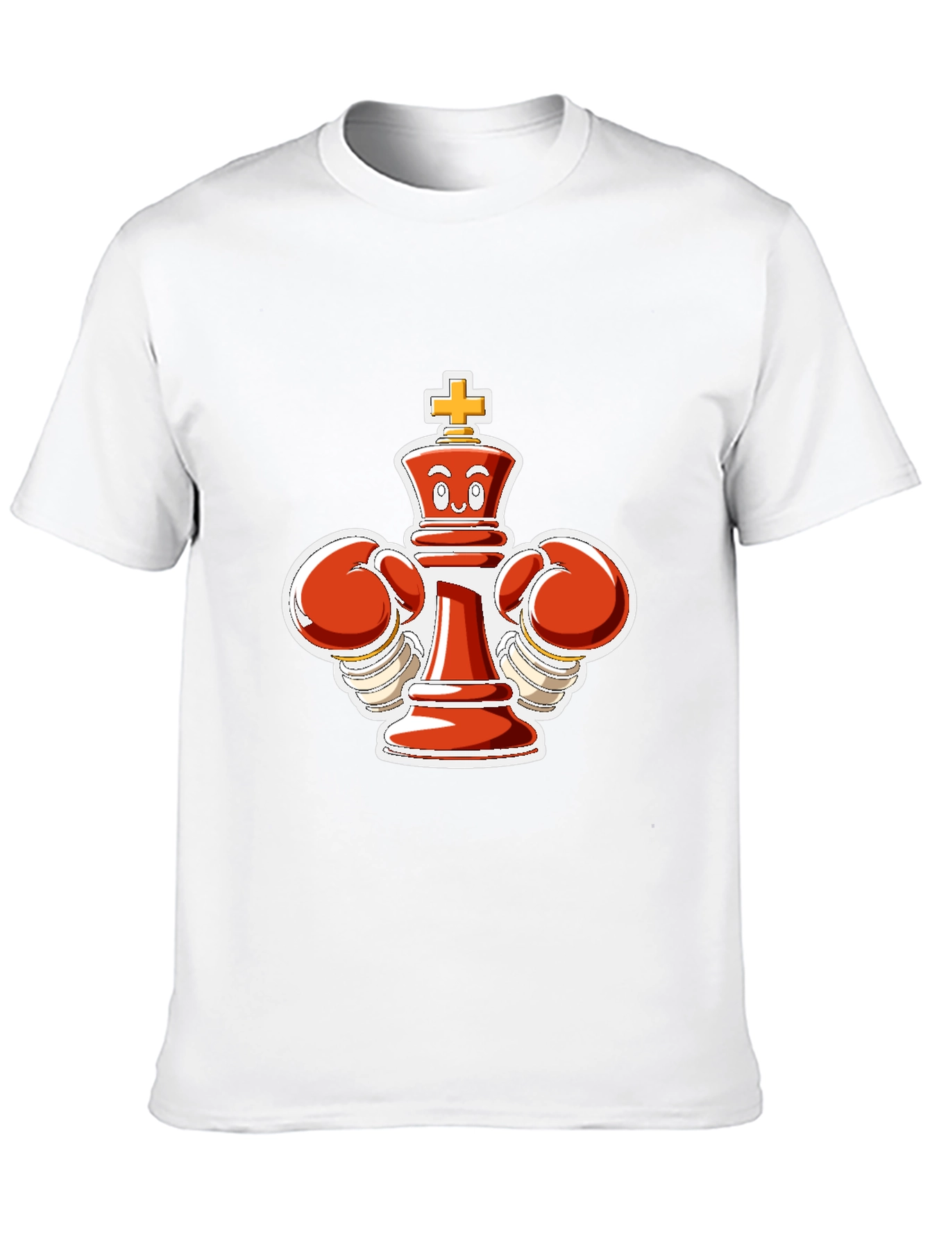 Chess King Boxer Black T-Shirt