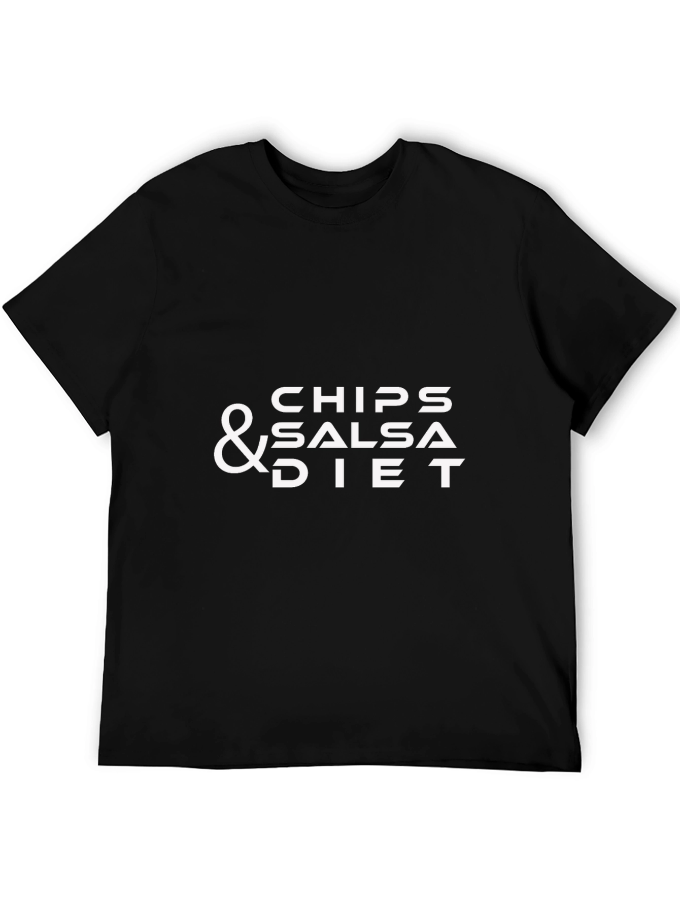 Chips & Salsa Diet Graphic Tee - Black