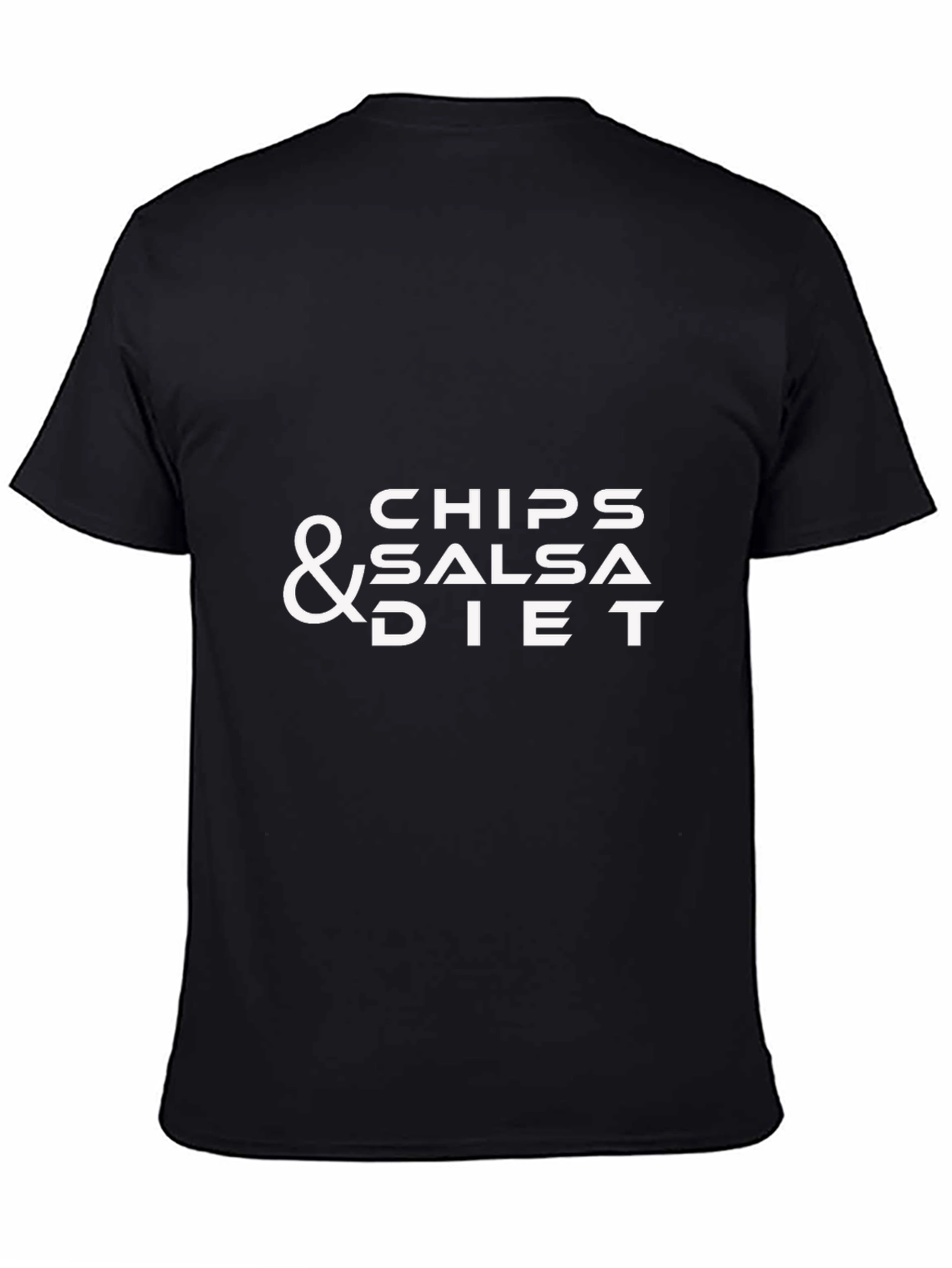Chips & Salsa Diet Graphic Tee - Black