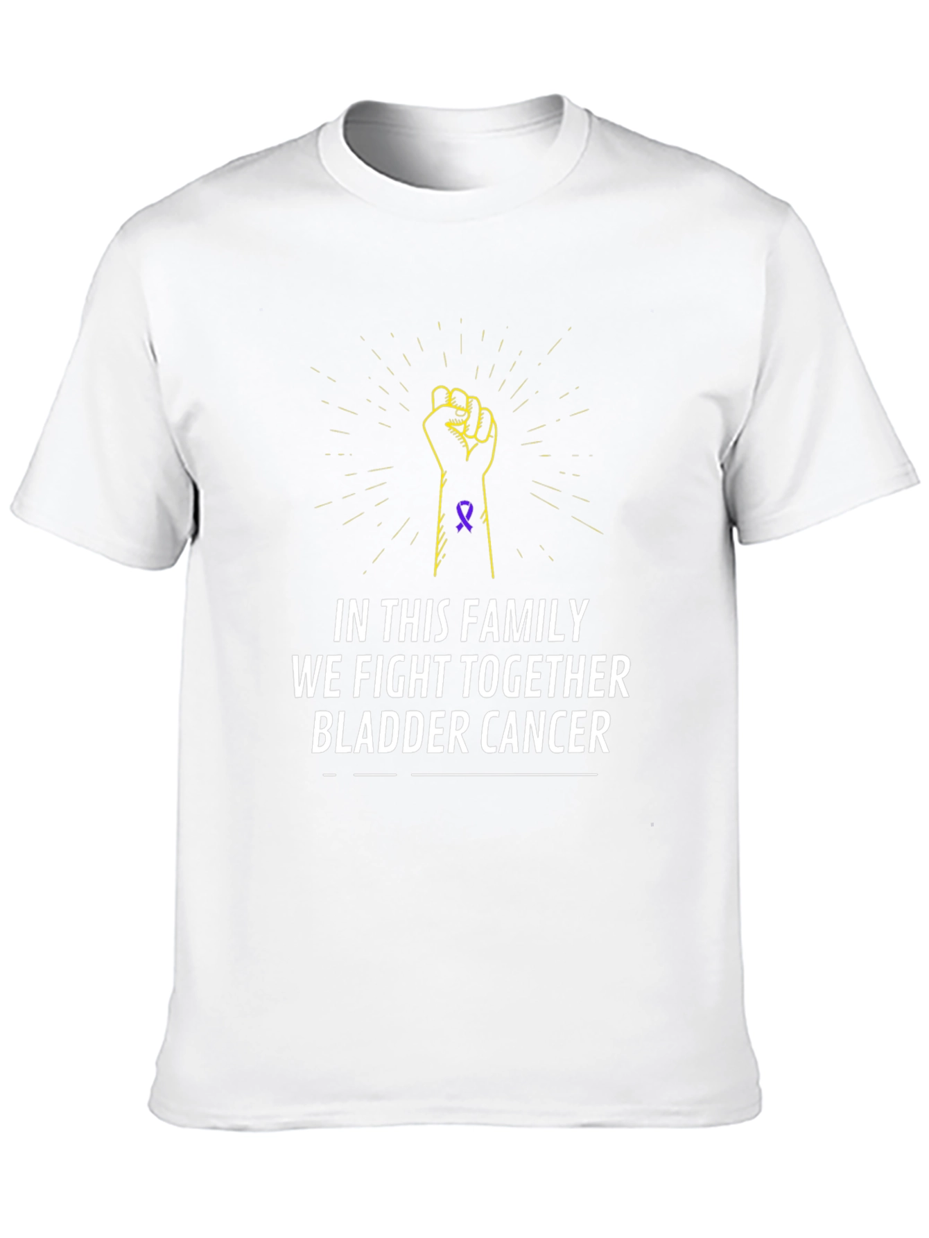 Bladder Cancer Awareness Tee - Family Support Shirt
