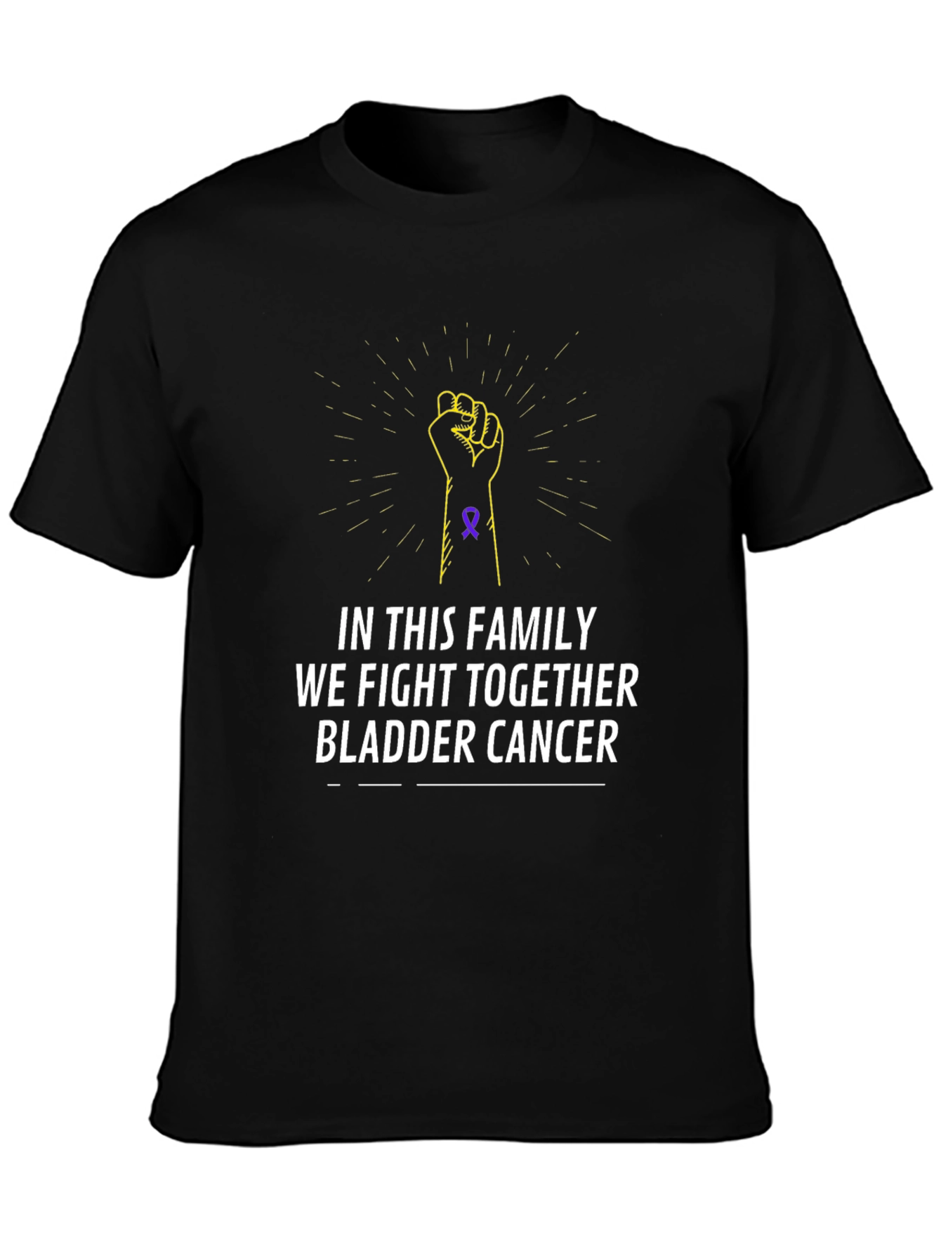 Bladder Cancer Awareness Tee - Family Support Shirt