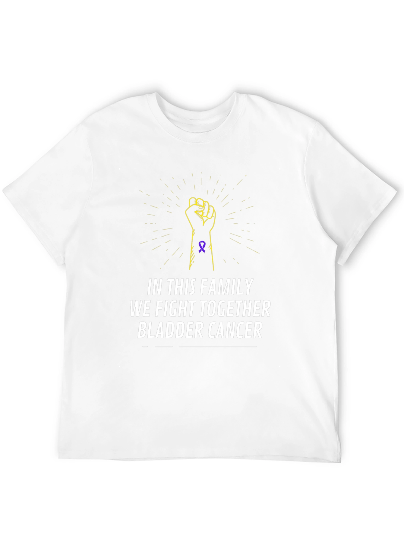 Bladder Cancer Awareness Tee - Family Support Shirt