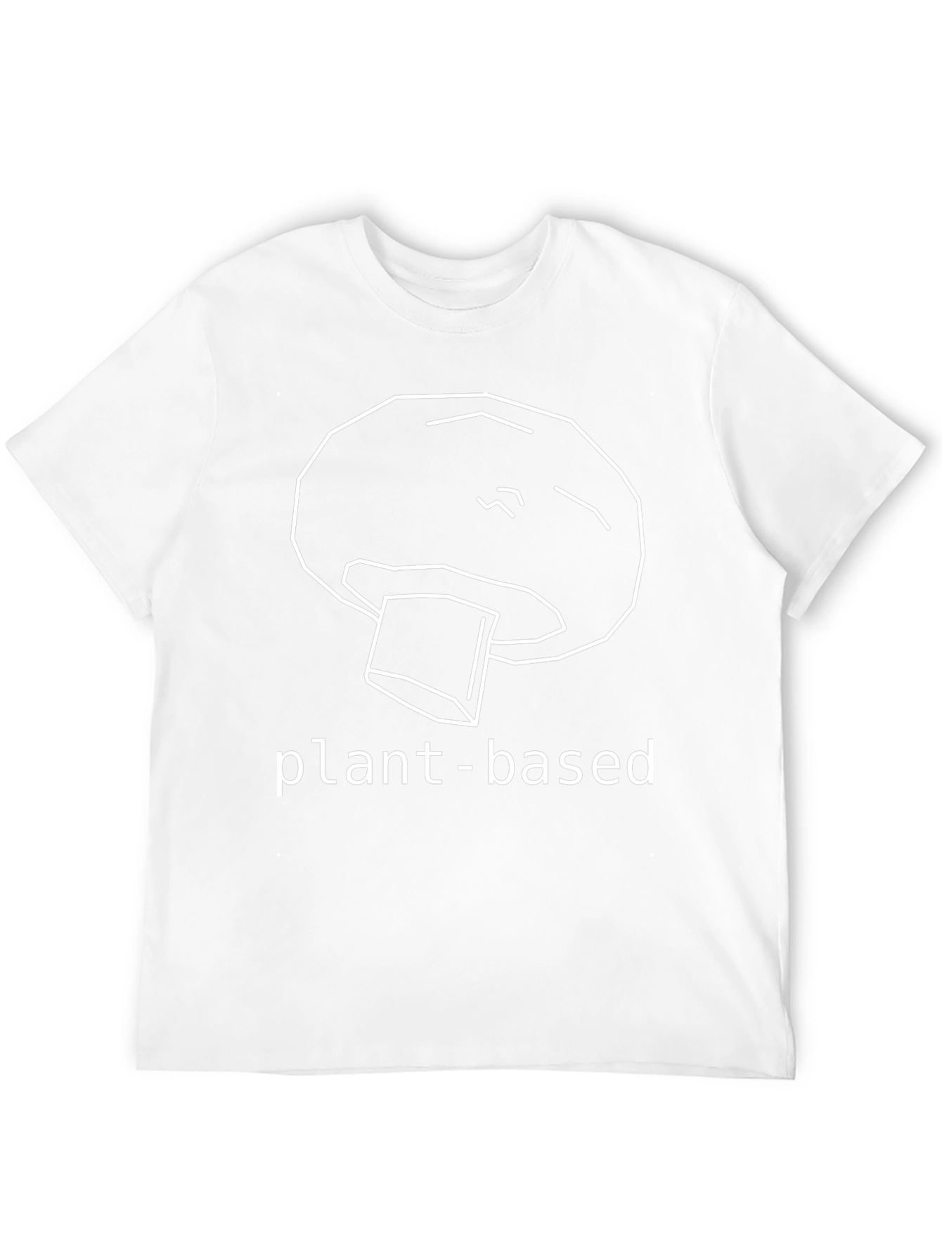 Plant-Based Mushroom Graphic Tee - Unisex Soft Style