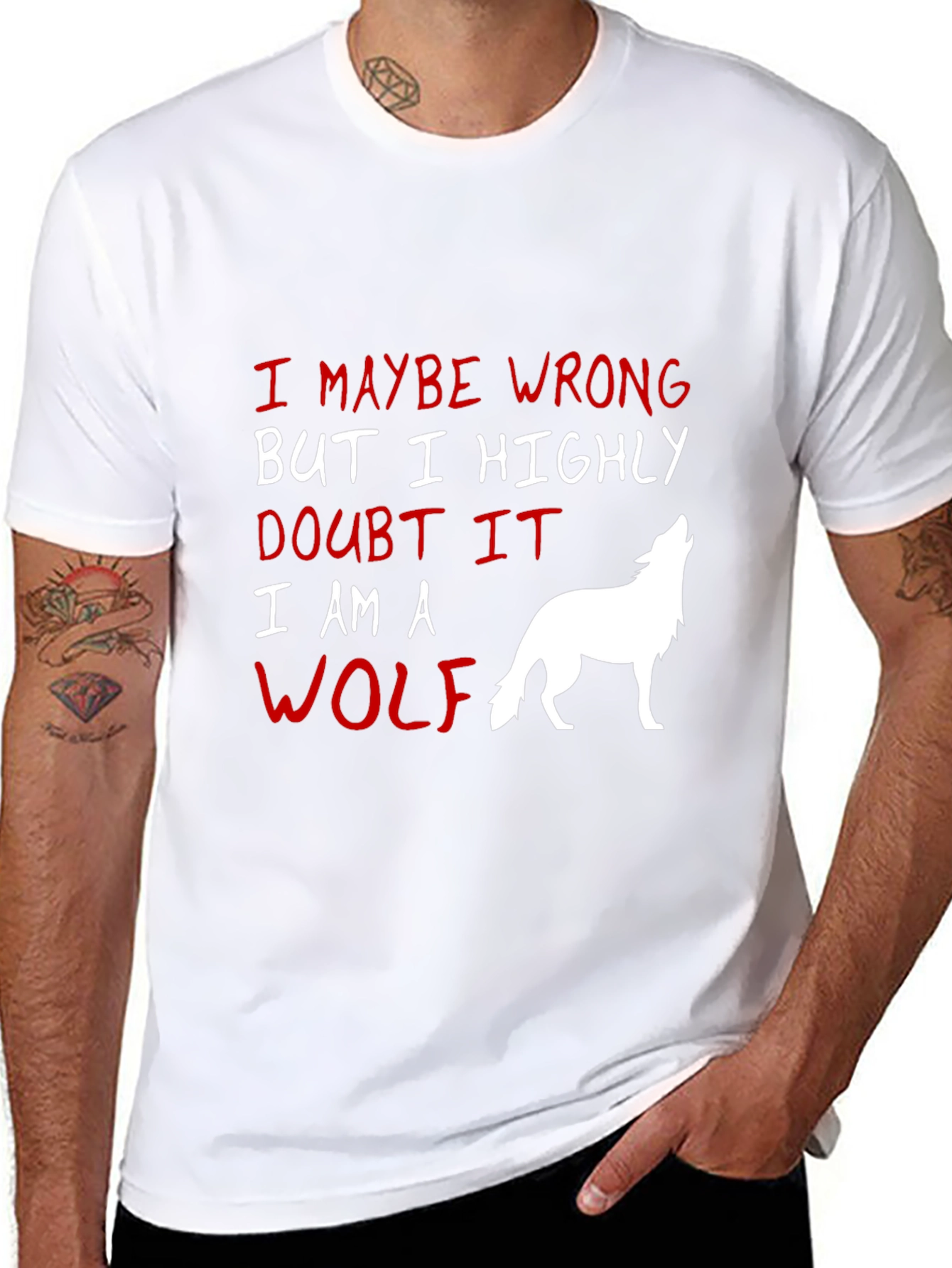 I Am A Wolf Graphic Tee