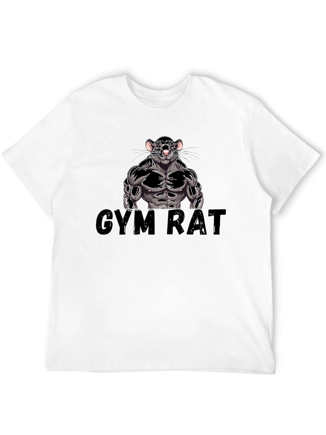 Gym Rat T-Shirt - Workout Motivation
