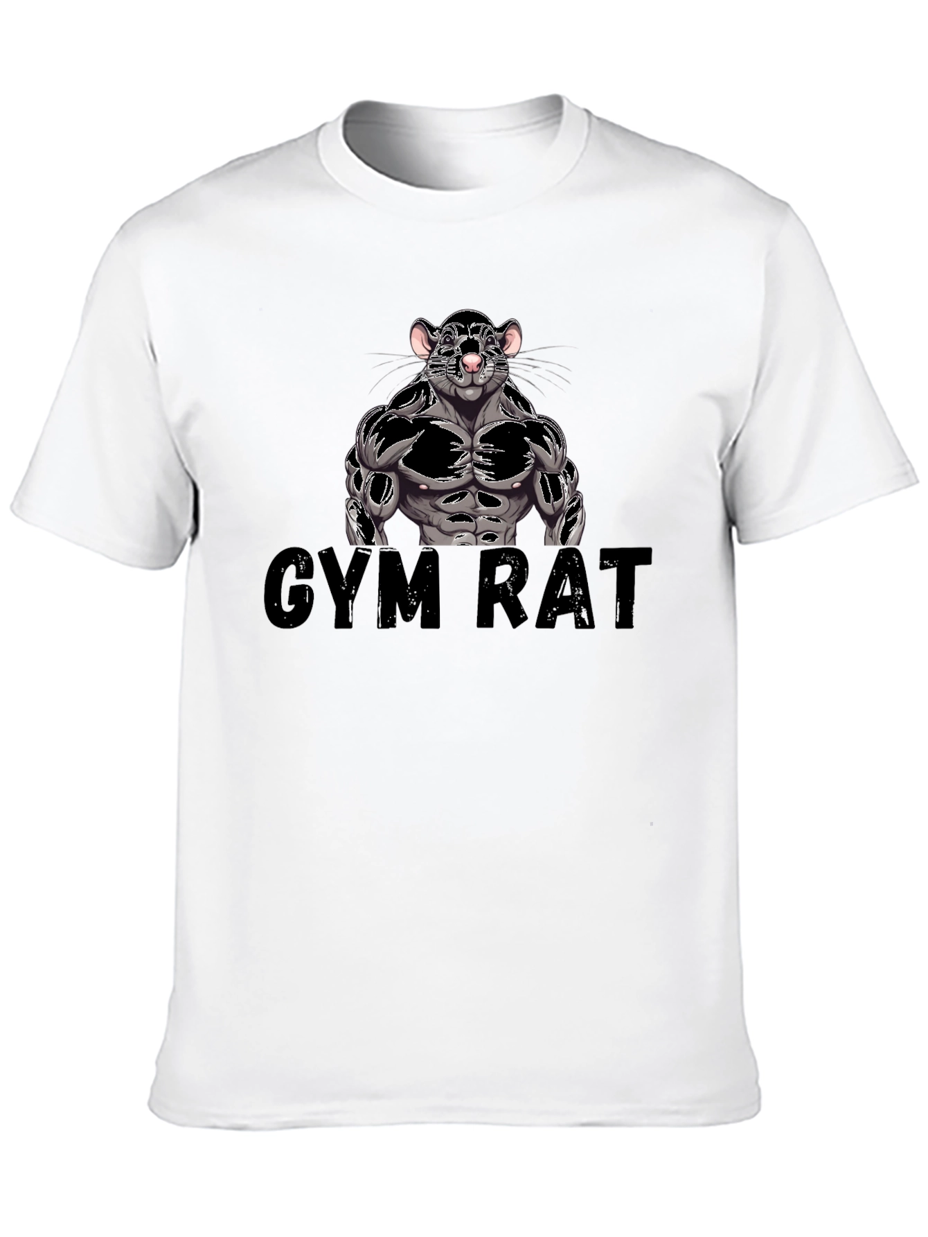 Gym Rat T-Shirt - Workout Motivation