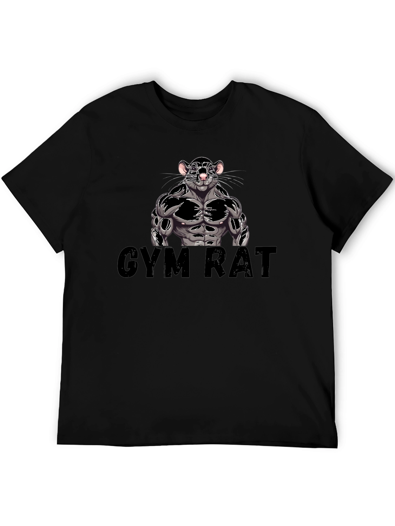 Gym Rat T-Shirt - Workout Motivation