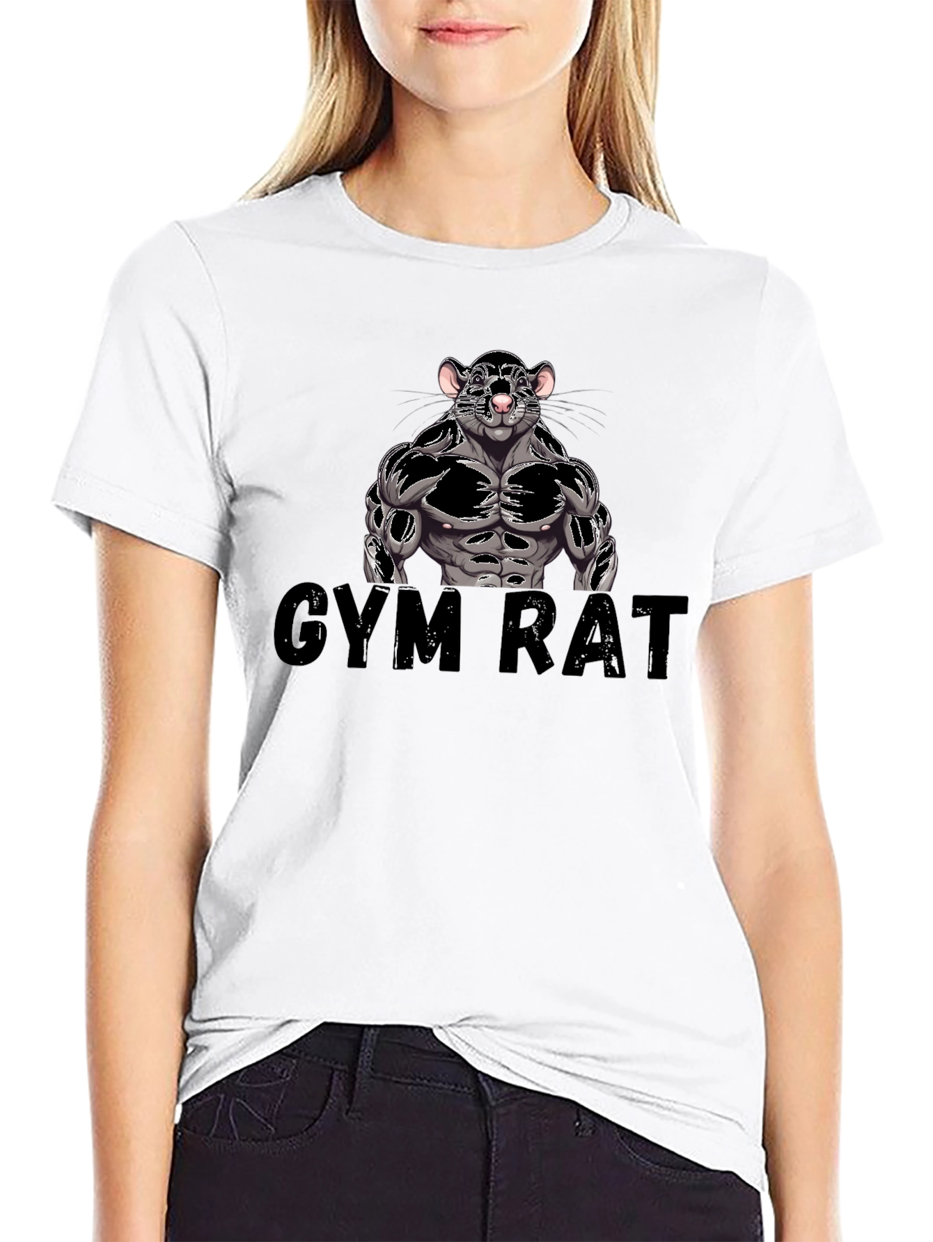 Gym Rat T-Shirt - Workout Motivation