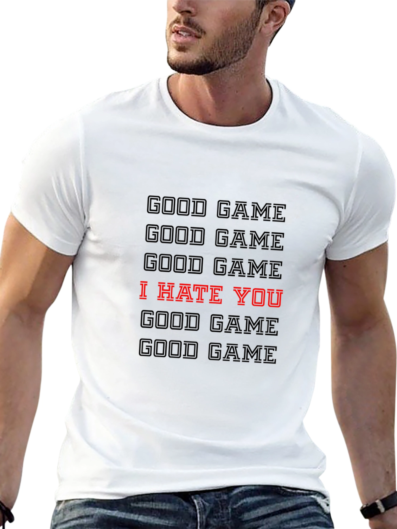 Good Game I Hate You Graphic T-Shirt