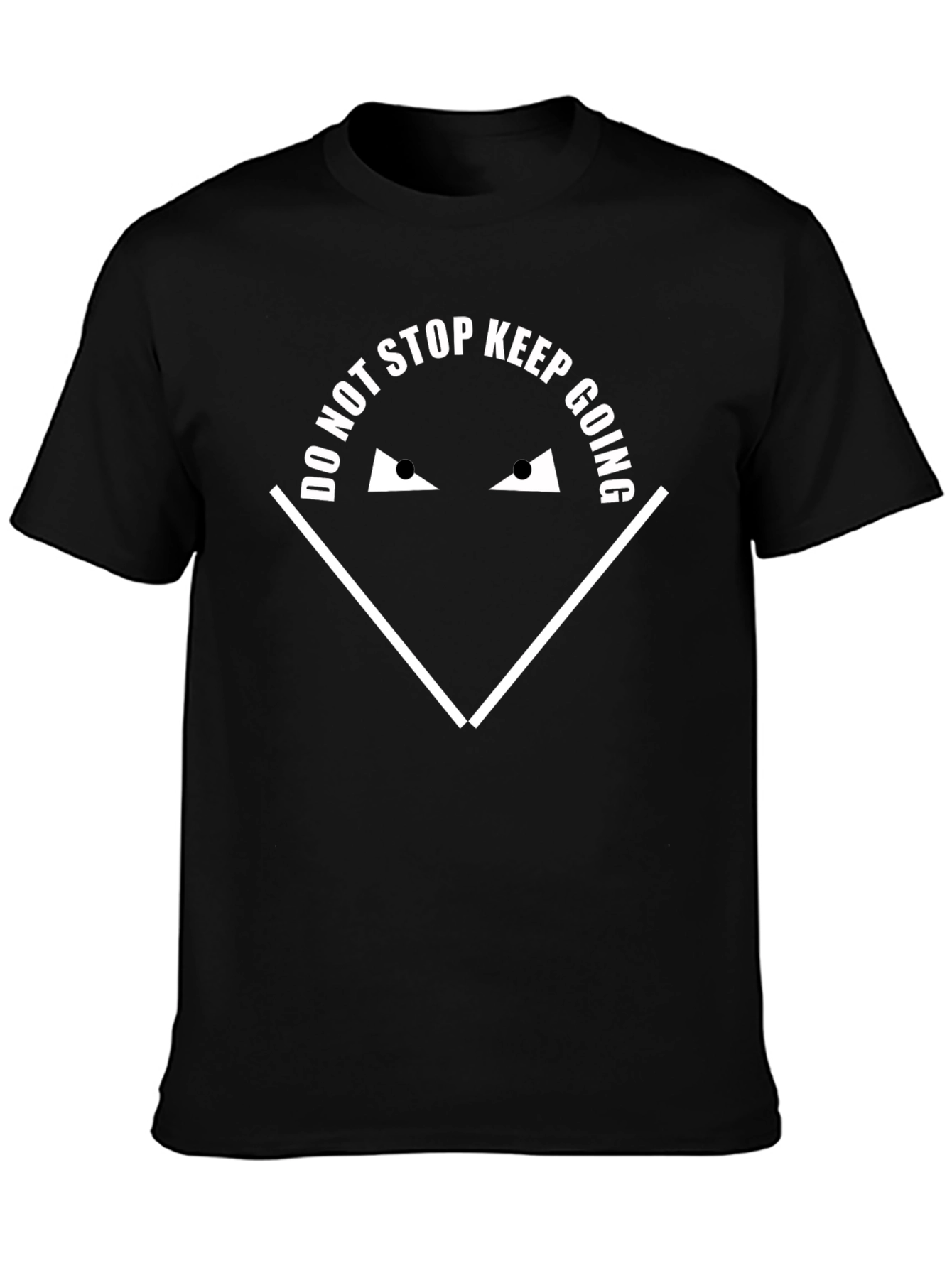 Motivational Graphic Tee - Keep Going