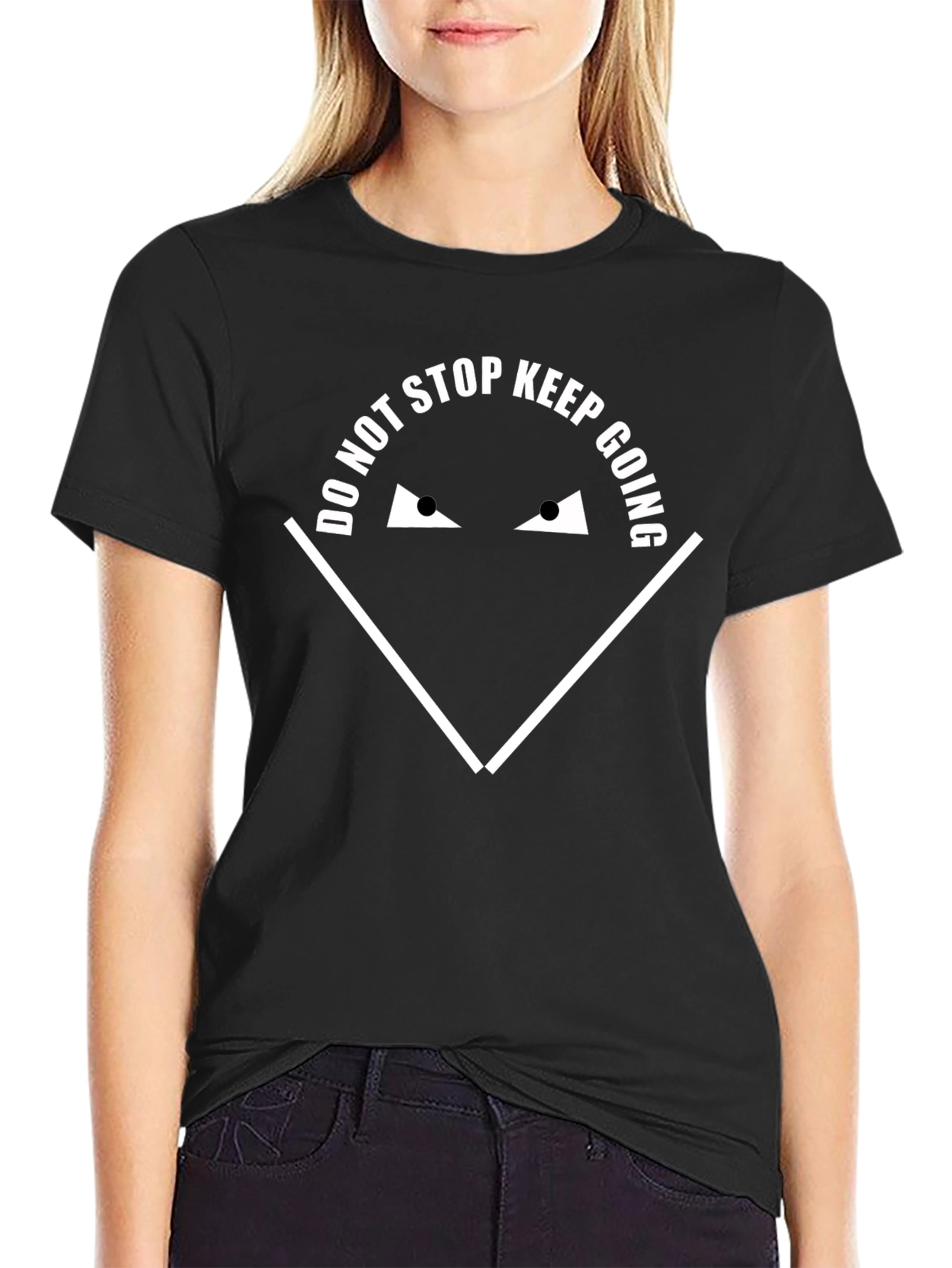Motivational Graphic Tee - Keep Going