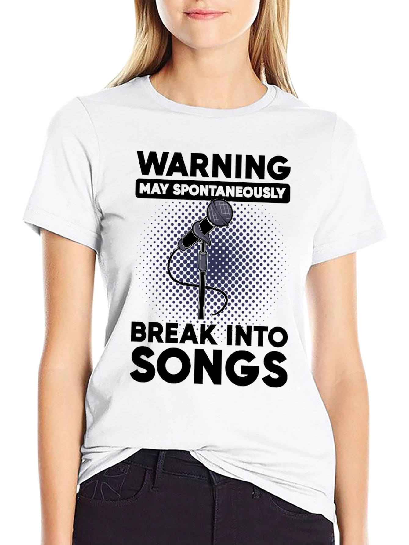 Warning May Spontaneously Break Into Songs T-Shirt