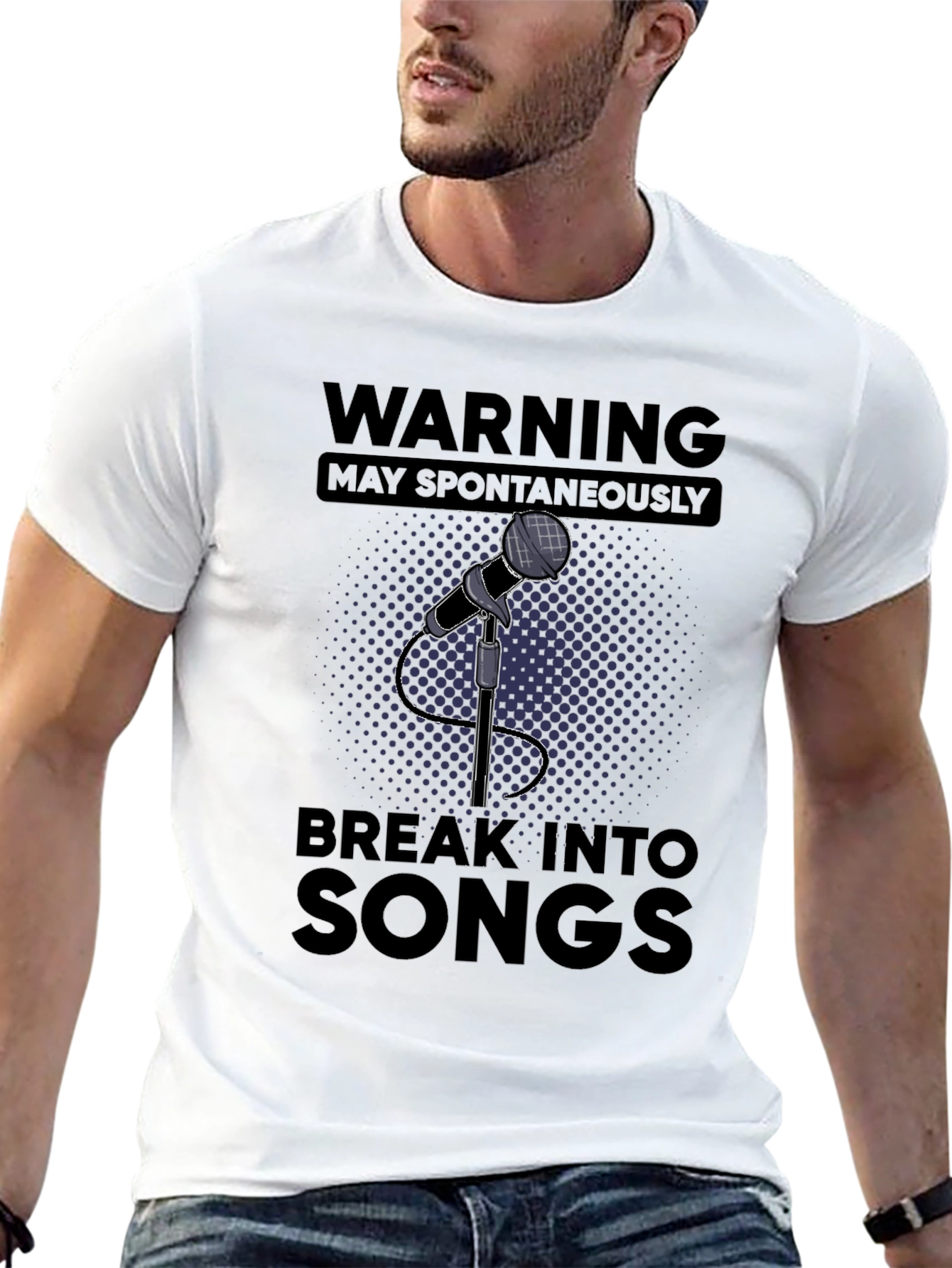 Warning May Spontaneously Break Into Songs T-Shirt
