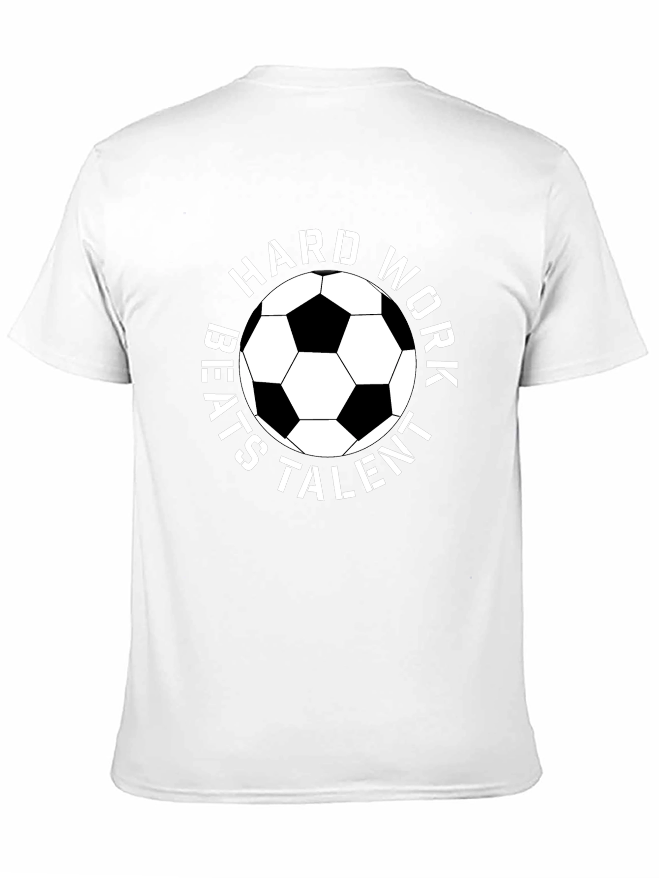 Hard Work Beats Talent Soccer T-Shirt