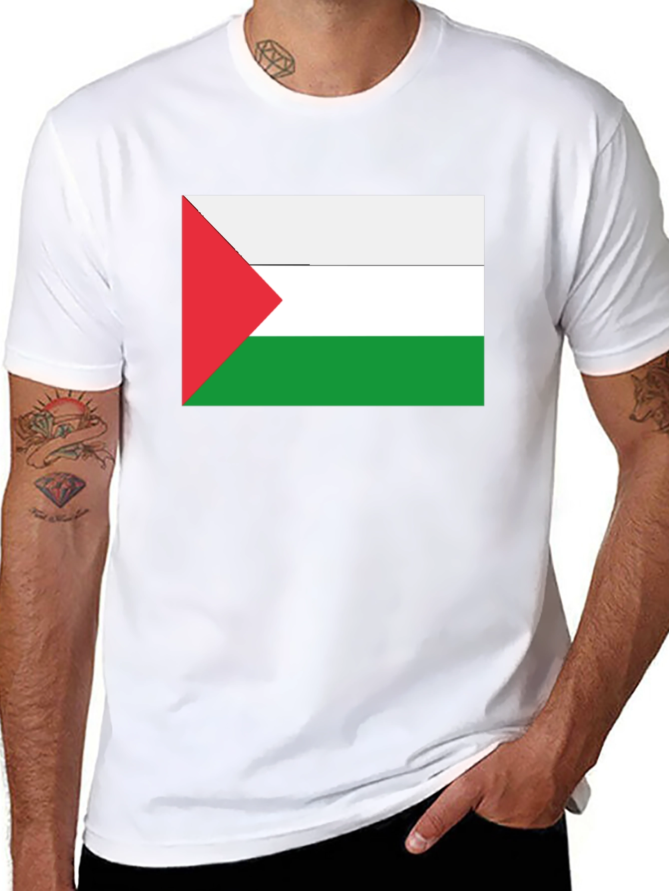 Palestine Flag T-Shirt - Classic Patriotic Tee