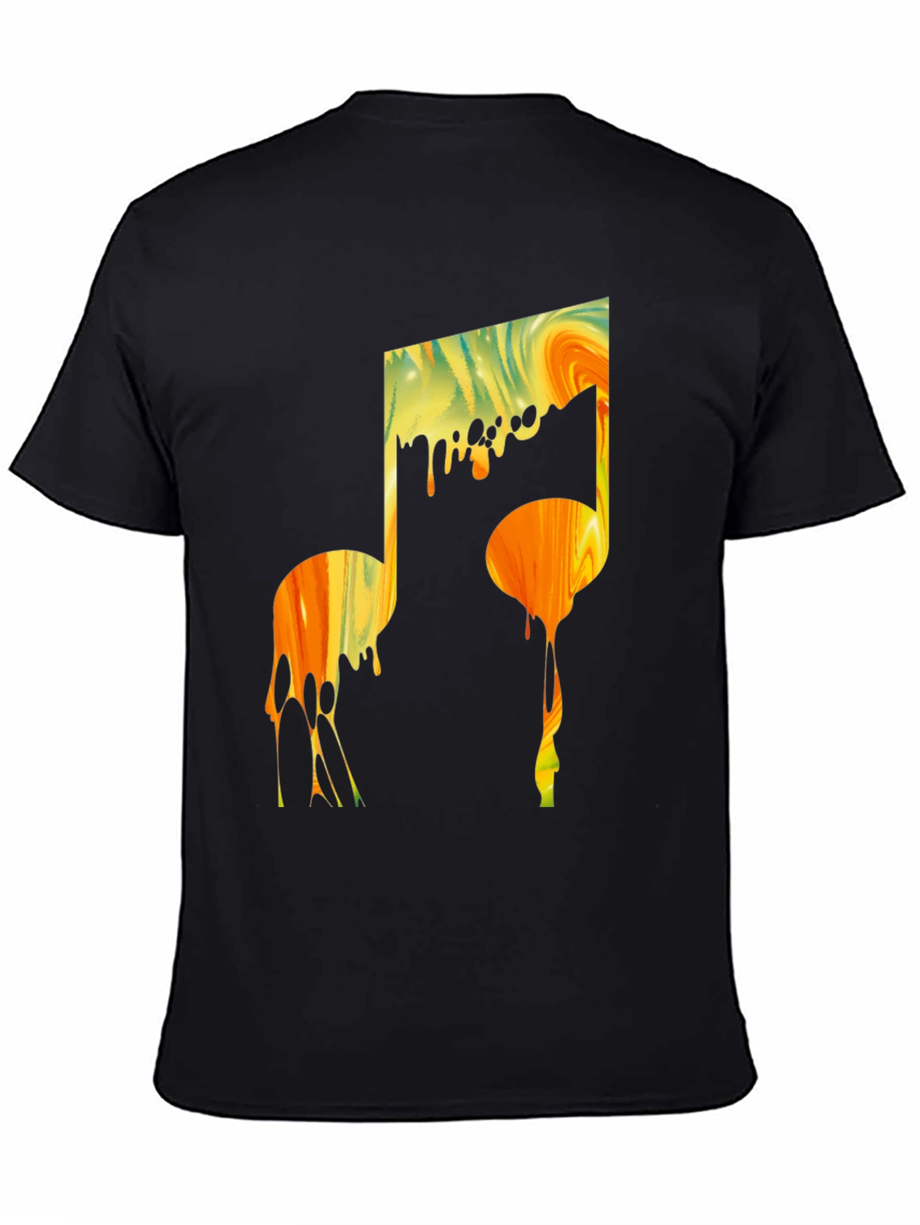 Abstract Music Note Graphic Tee