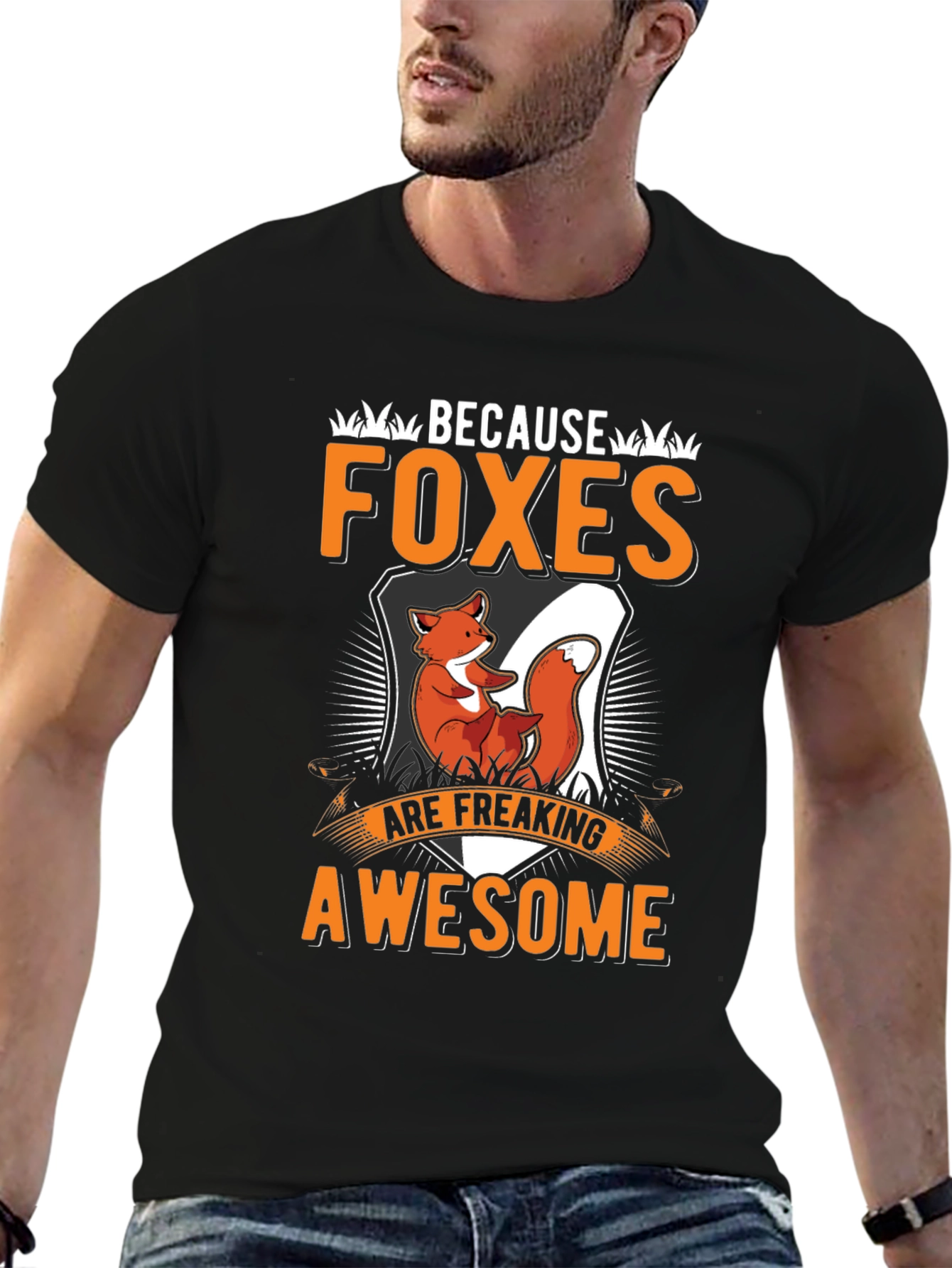 Foxes Are Freaking Awesome Graphic T-Shirt