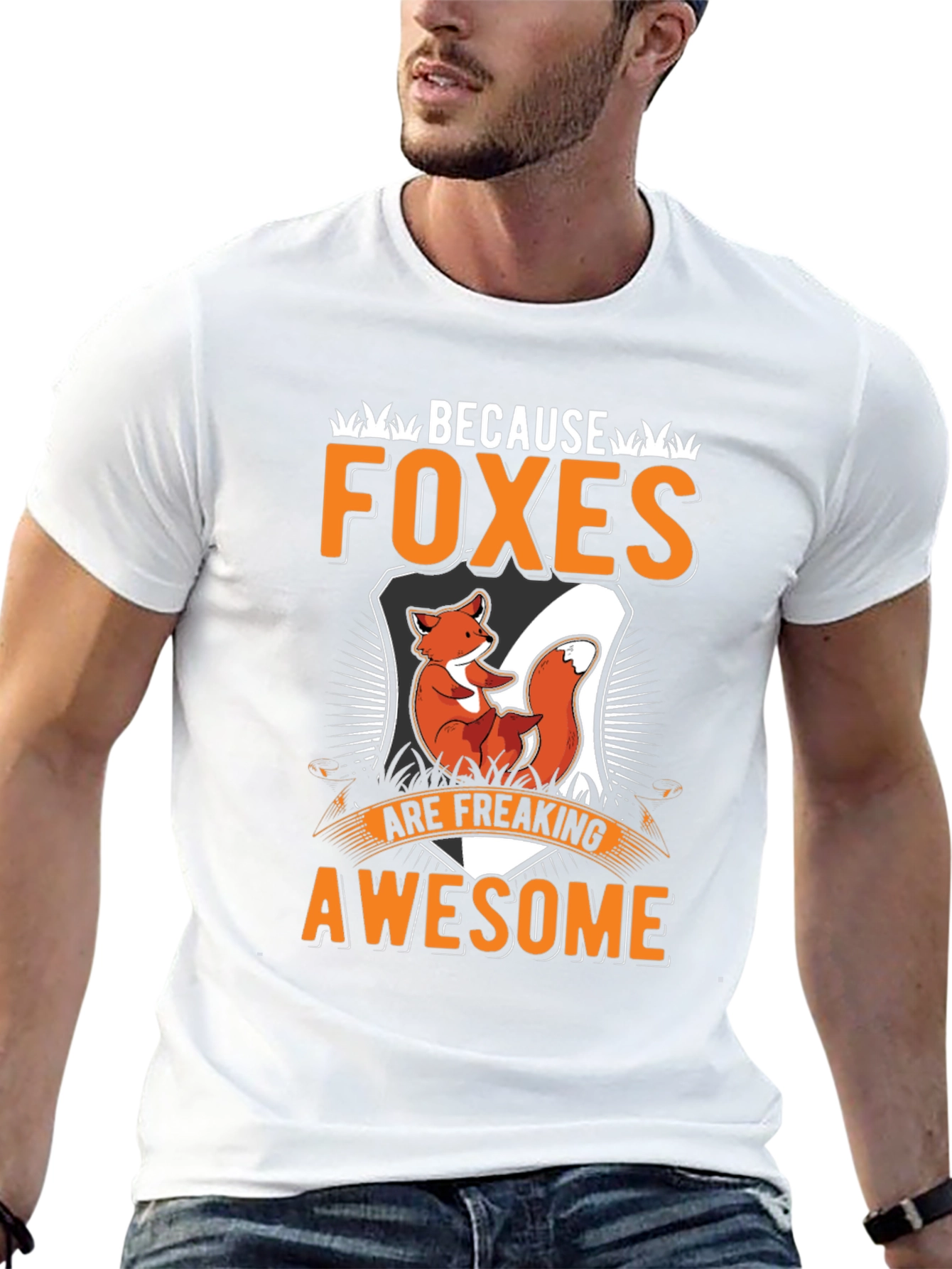 Foxes Are Freaking Awesome Graphic T-Shirt