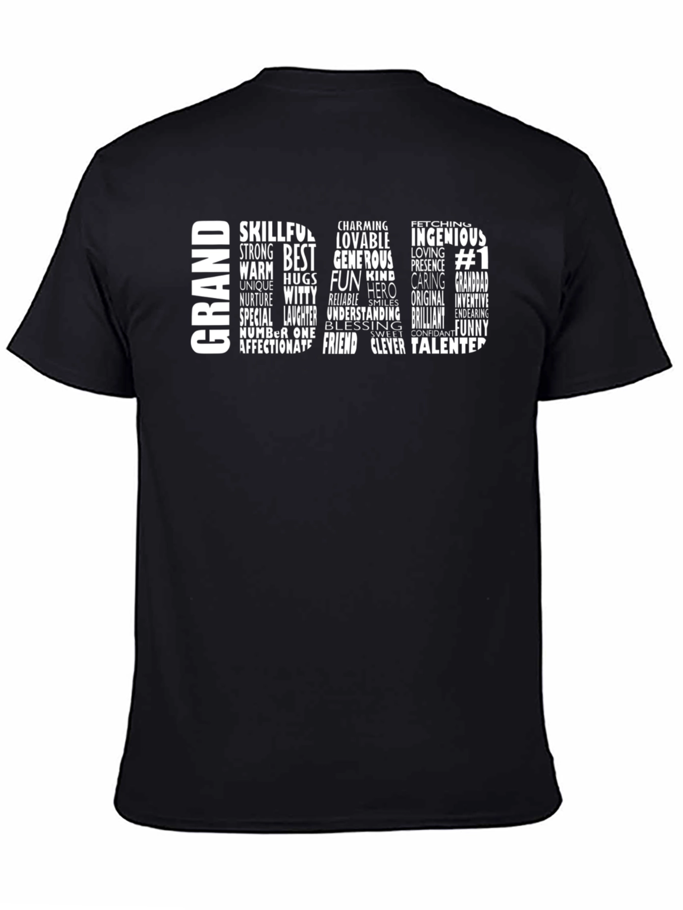 Grandad Definition T-Shirt - Skillful Strong and Generous
