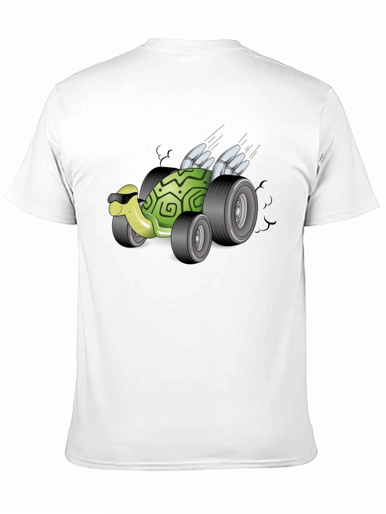 Turtle Racer Black T-Shirt