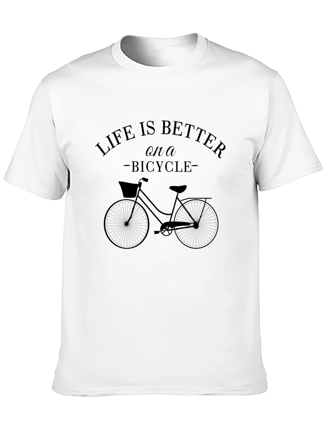 Life is Better on a Bicycle Graphic Tee