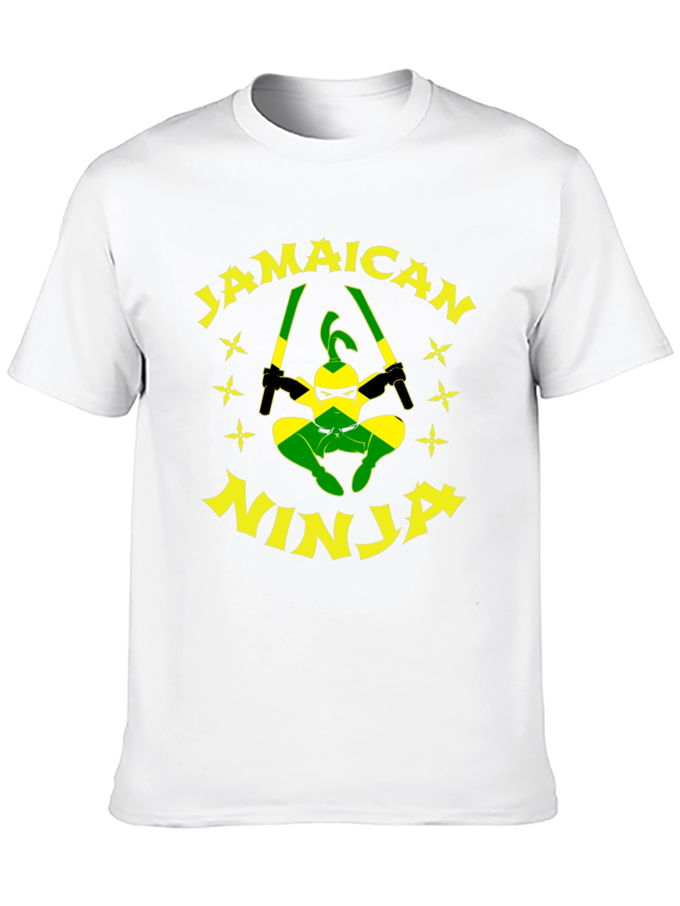 Jamaican Ninja T-Shirt - Funny Graphic Tee