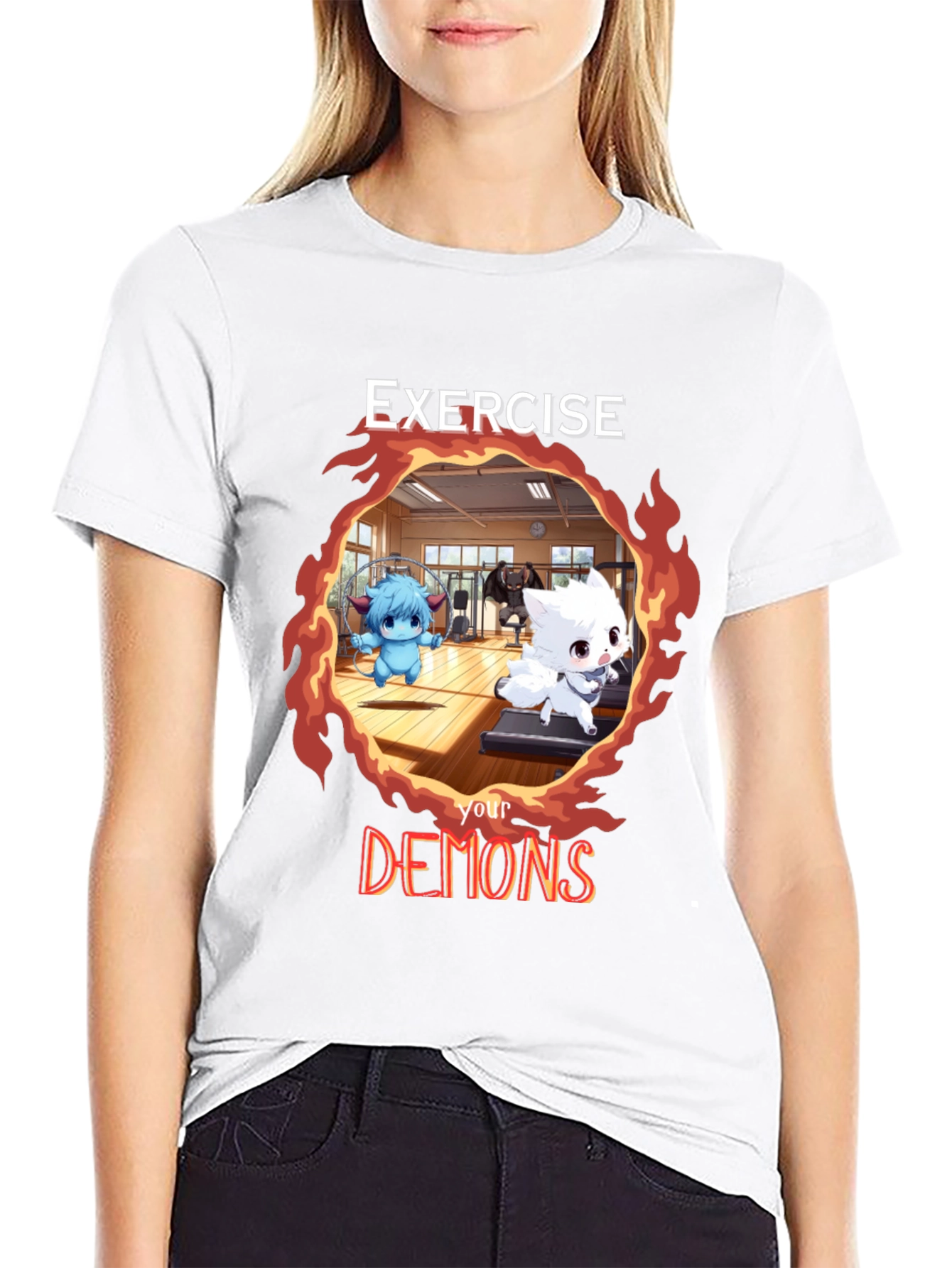 Exercise Your Demons Graphic Tee