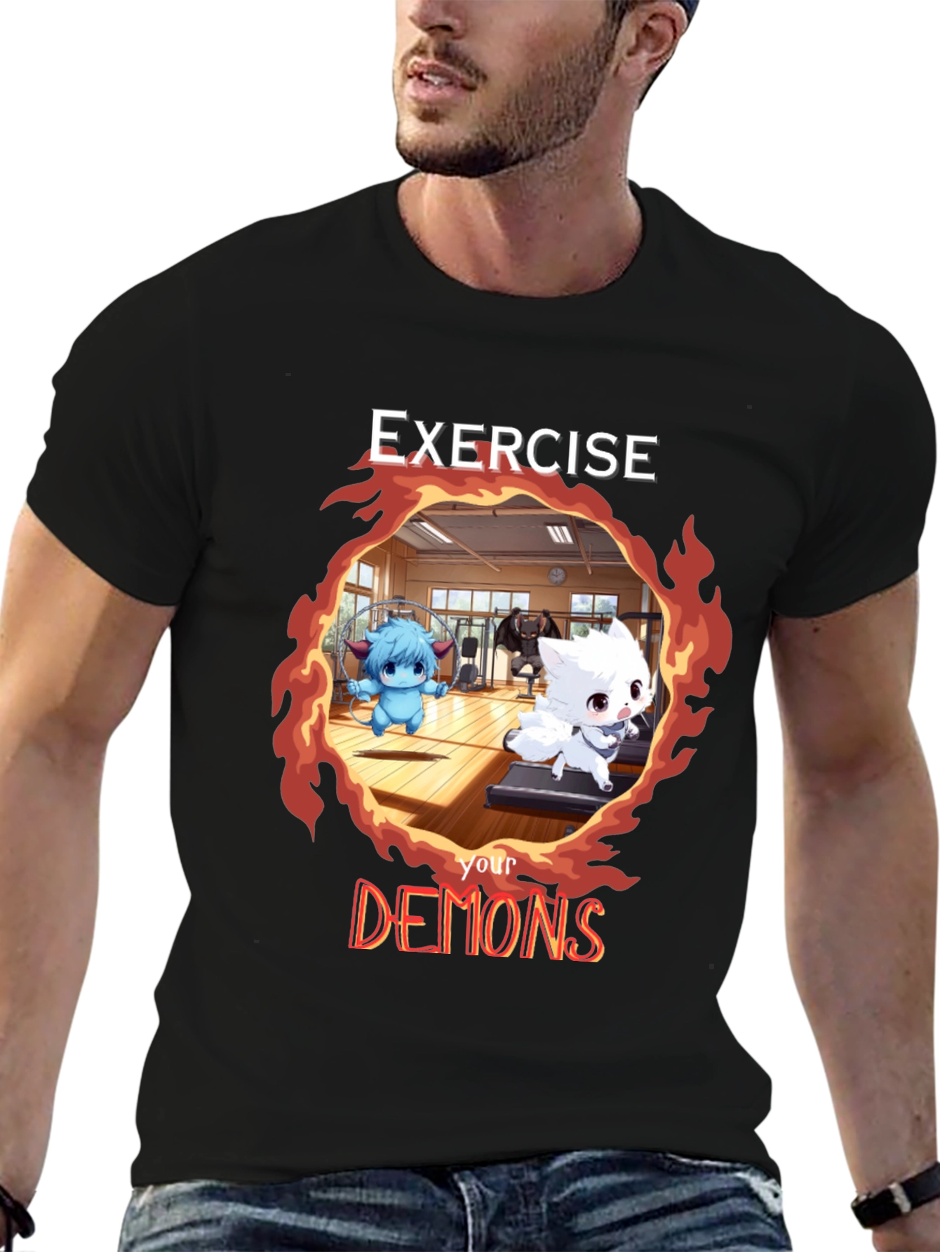 Exercise Your Demons Graphic Tee
