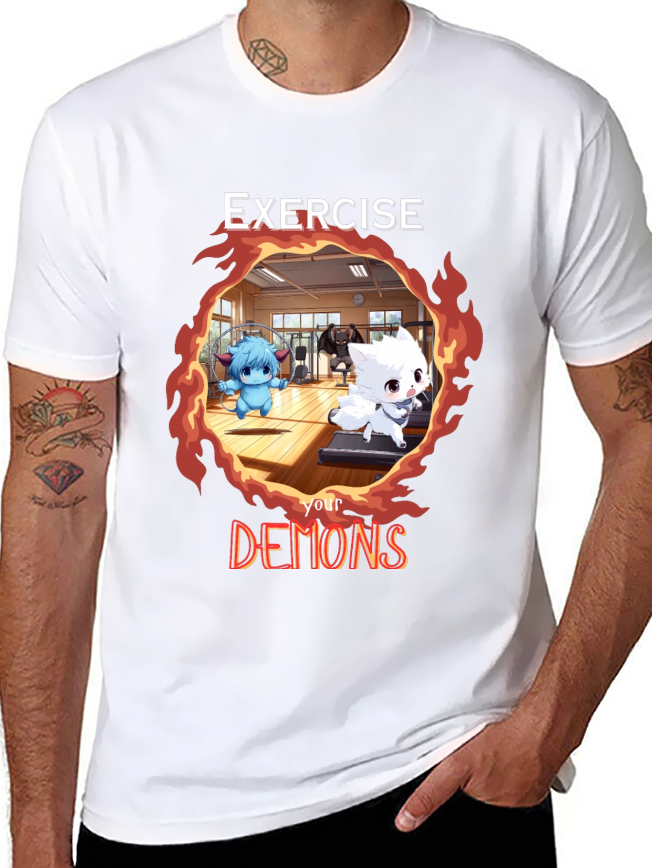 Exercise Your Demons Graphic Tee