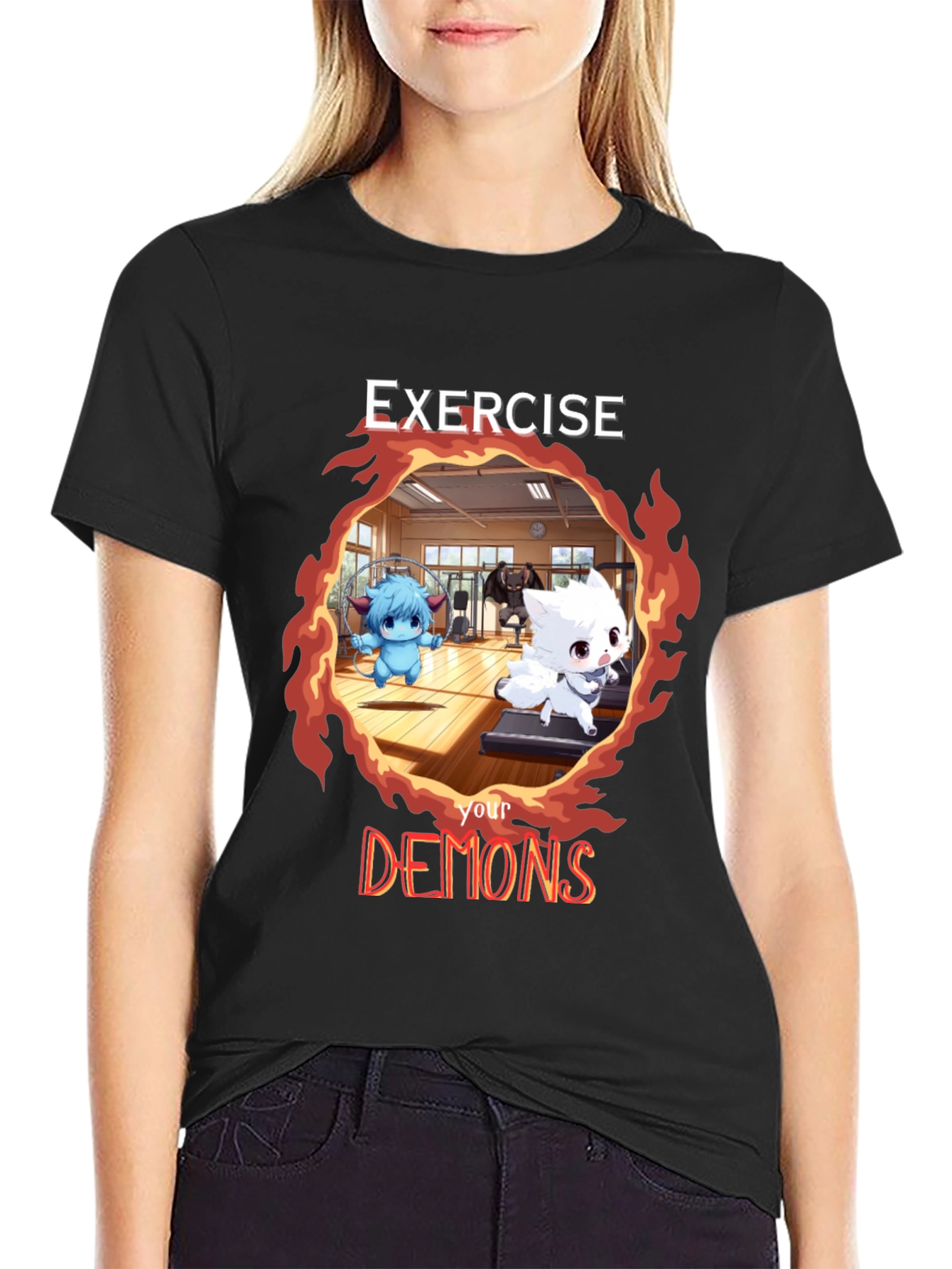 Exercise Your Demons Graphic Tee