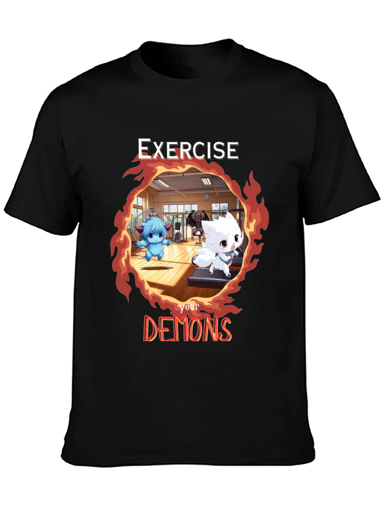 Exercise Your Demons Graphic Tee