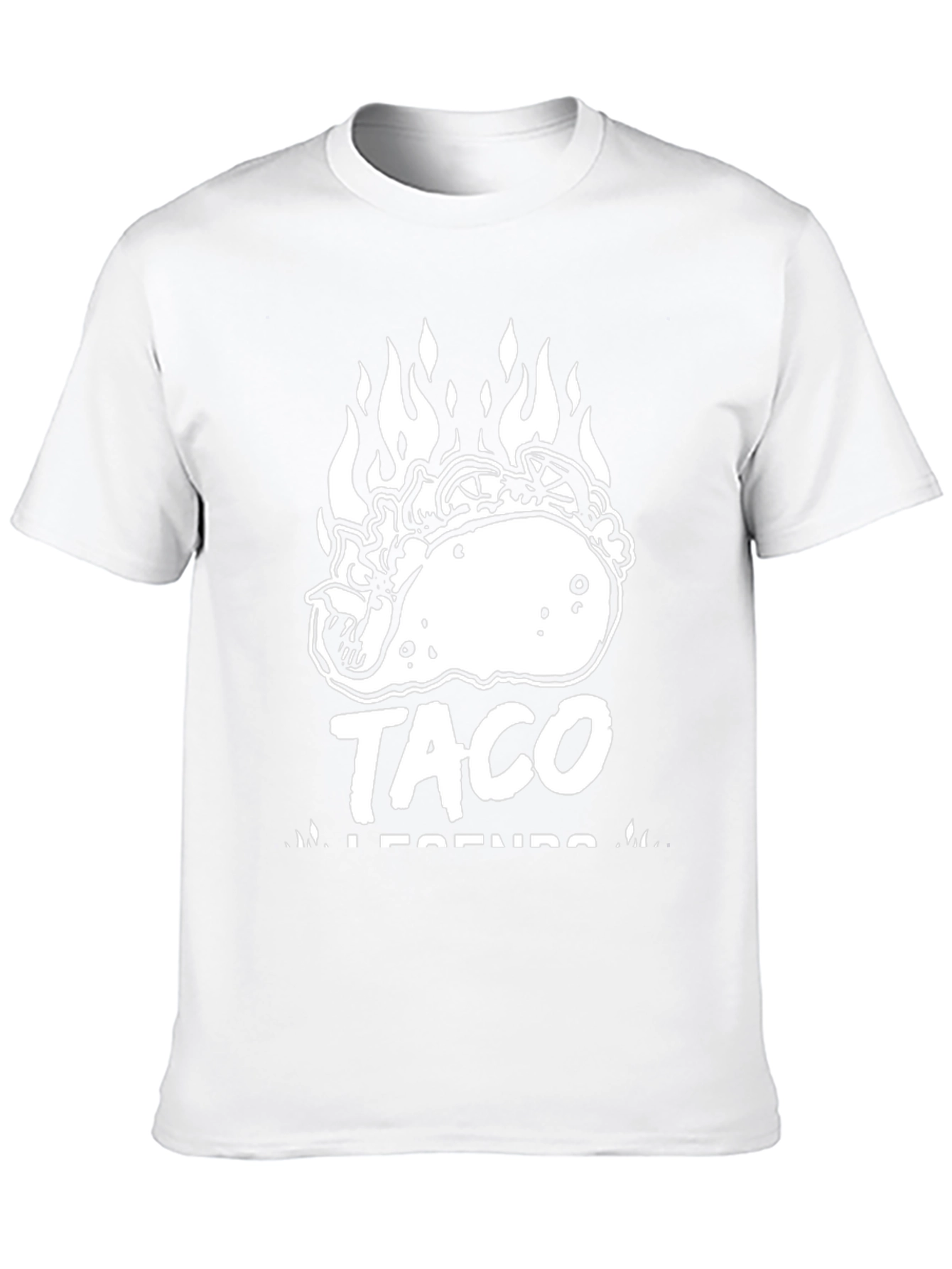 Taco Legends Graphic Tee - Black Cotton T-Shirt