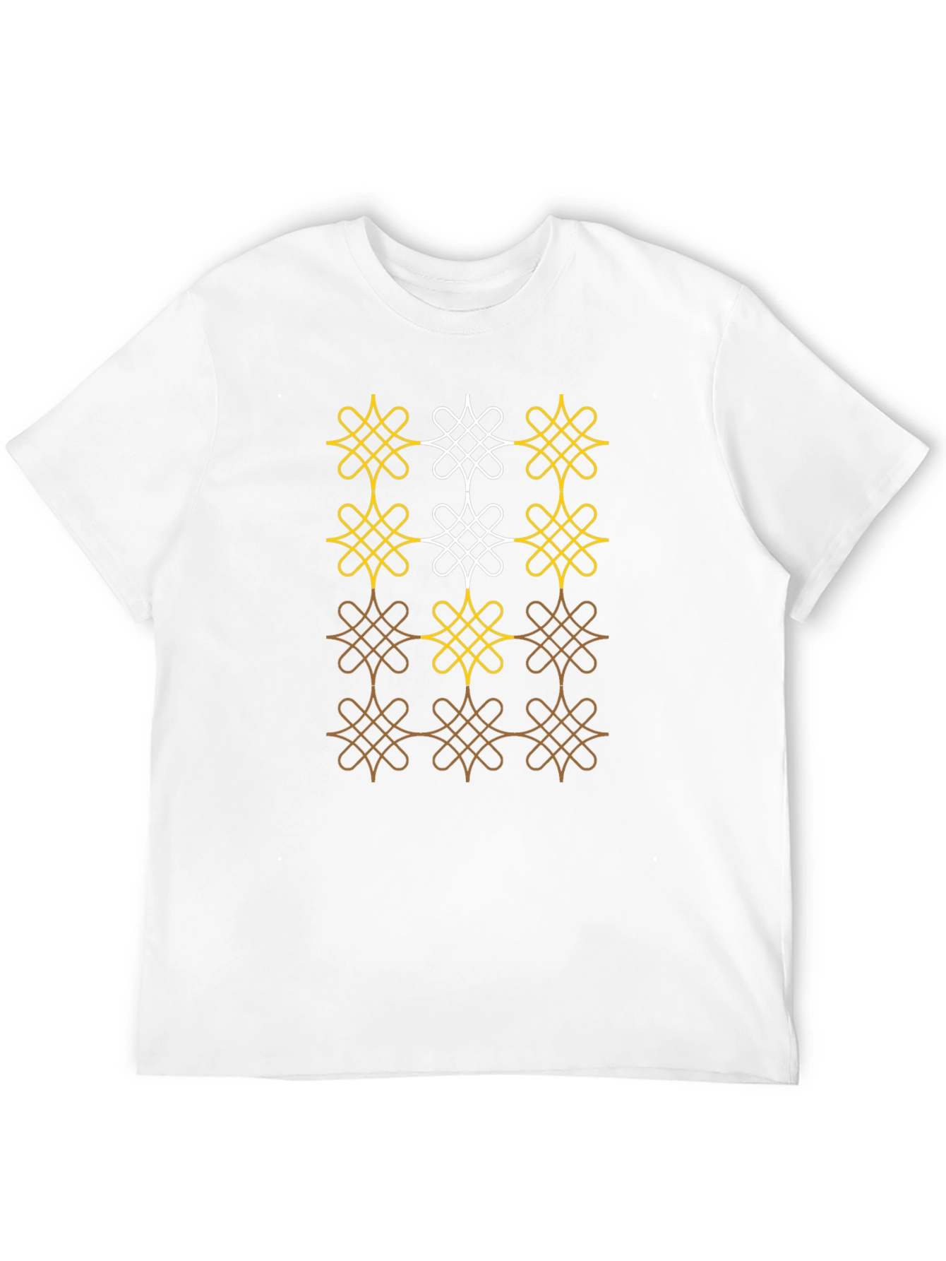 Patterned T-Shirt - Abstract Design