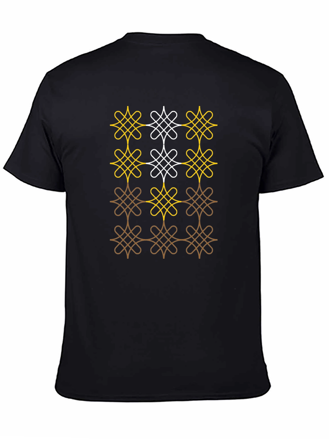 Patterned T-Shirt - Abstract Design