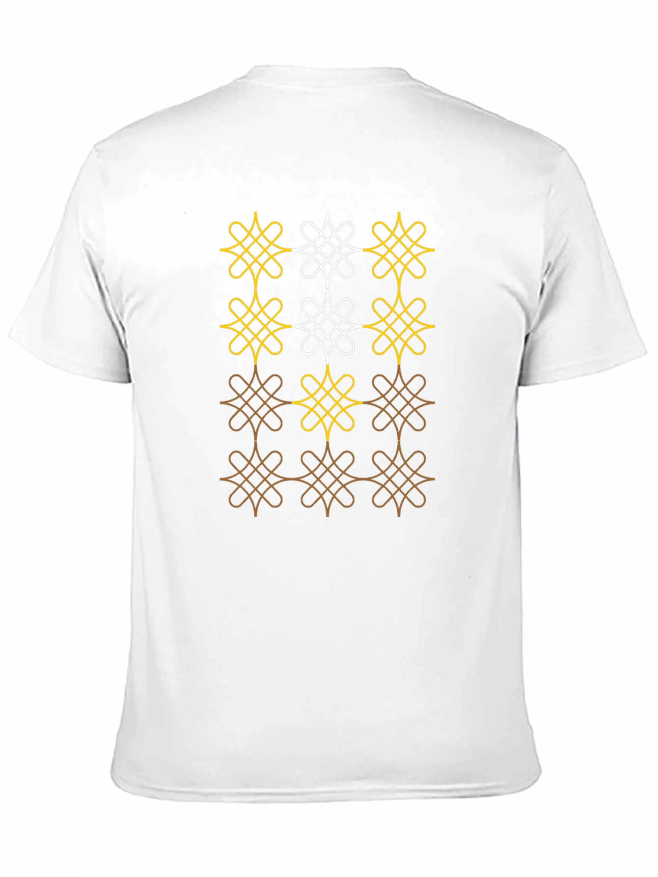 Patterned T-Shirt - Abstract Design