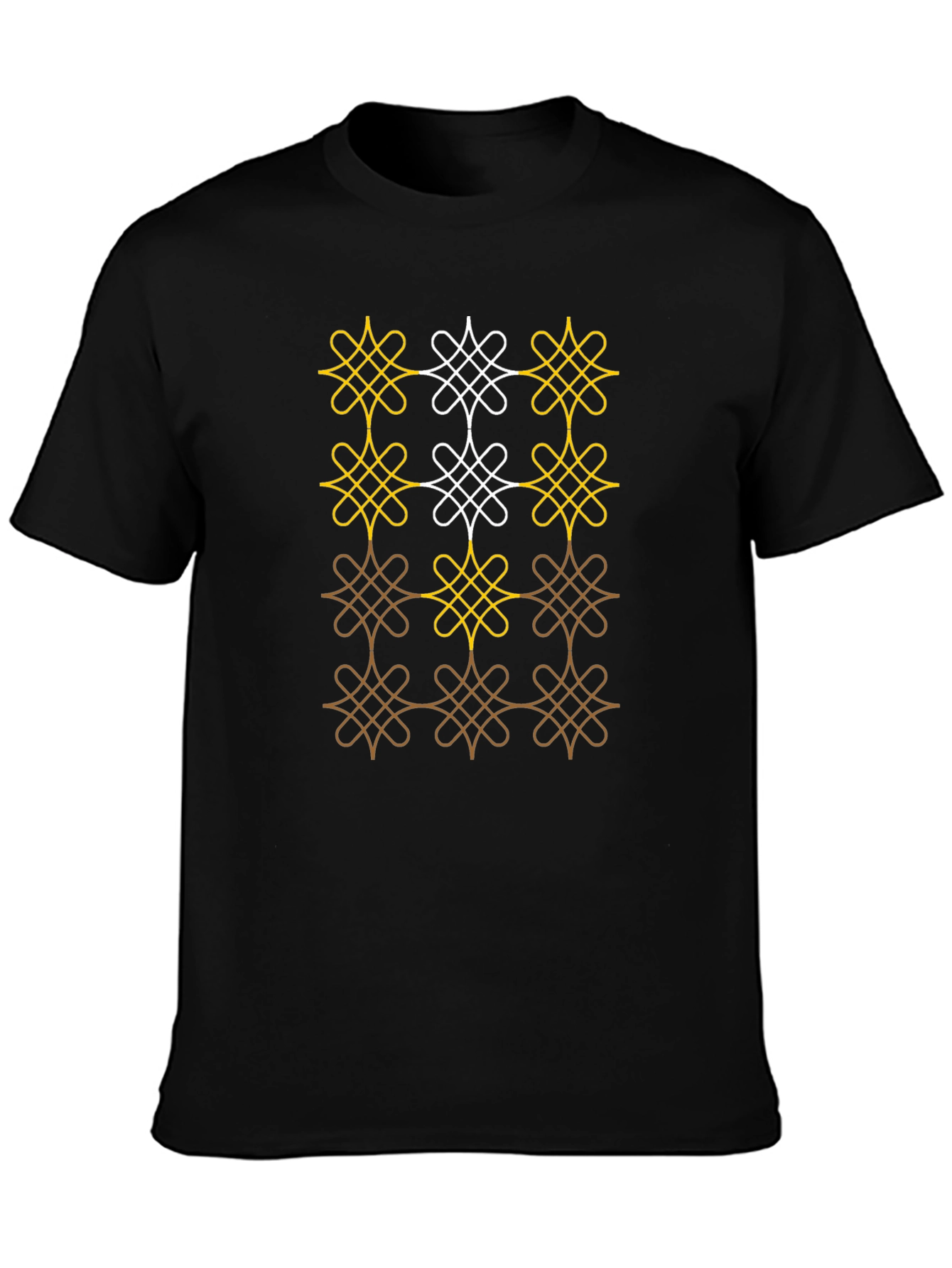 Patterned T-Shirt - Abstract Design