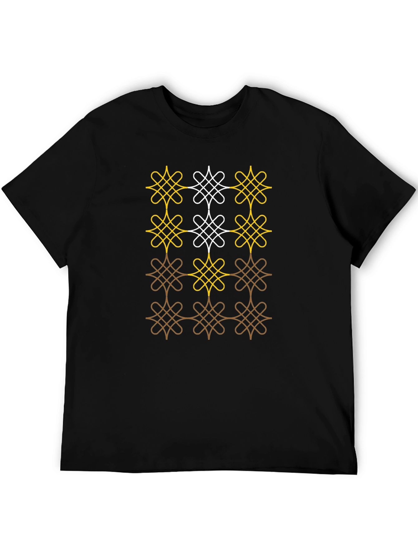 Patterned T-Shirt - Abstract Design