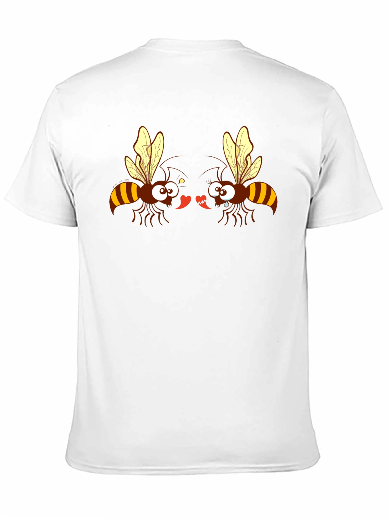 Bee Mine Graphic Tee - Black Cotton T-Shirt