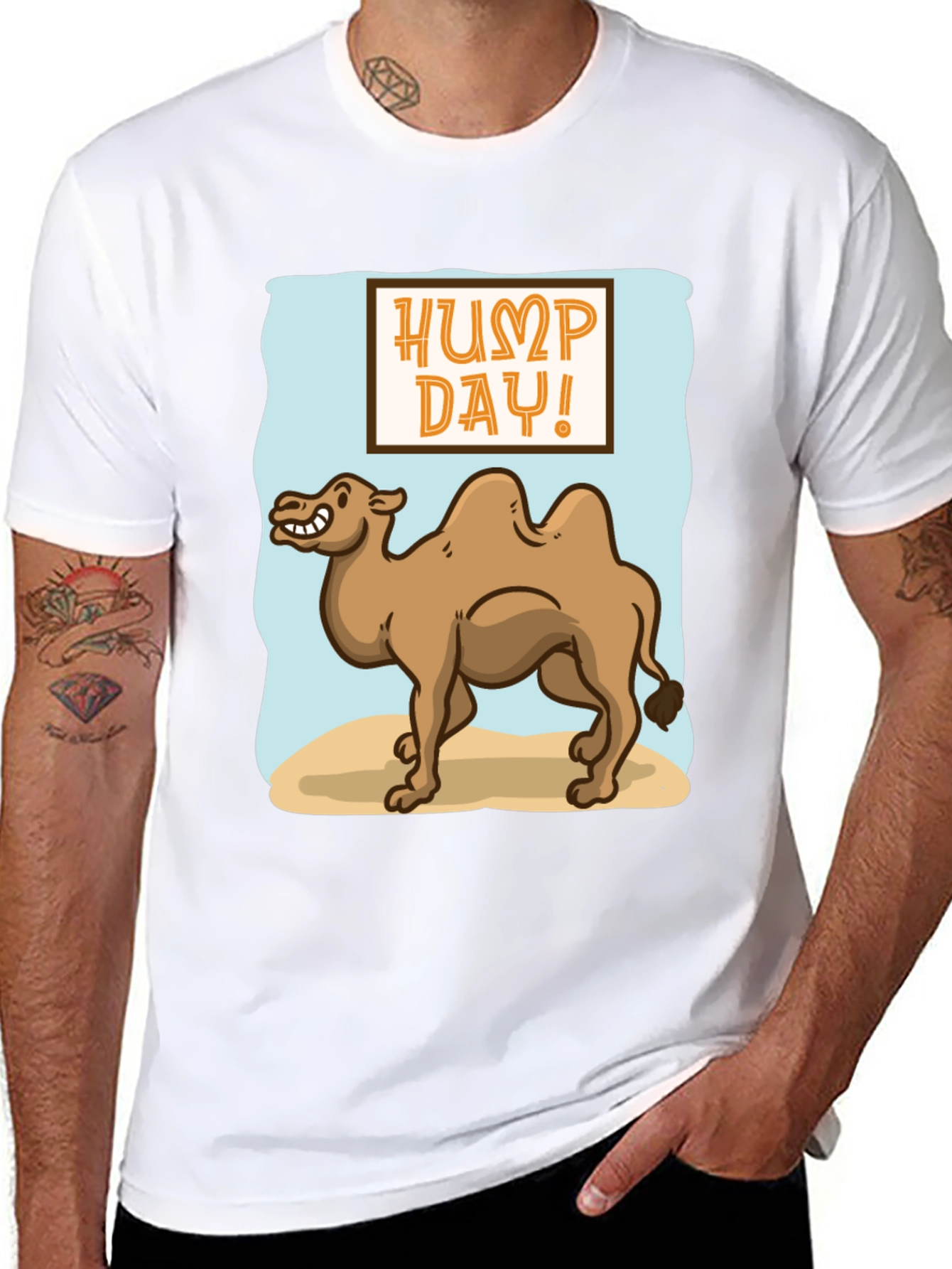 Hump Day Camel T-Shirt - Funny Wednesday Tee