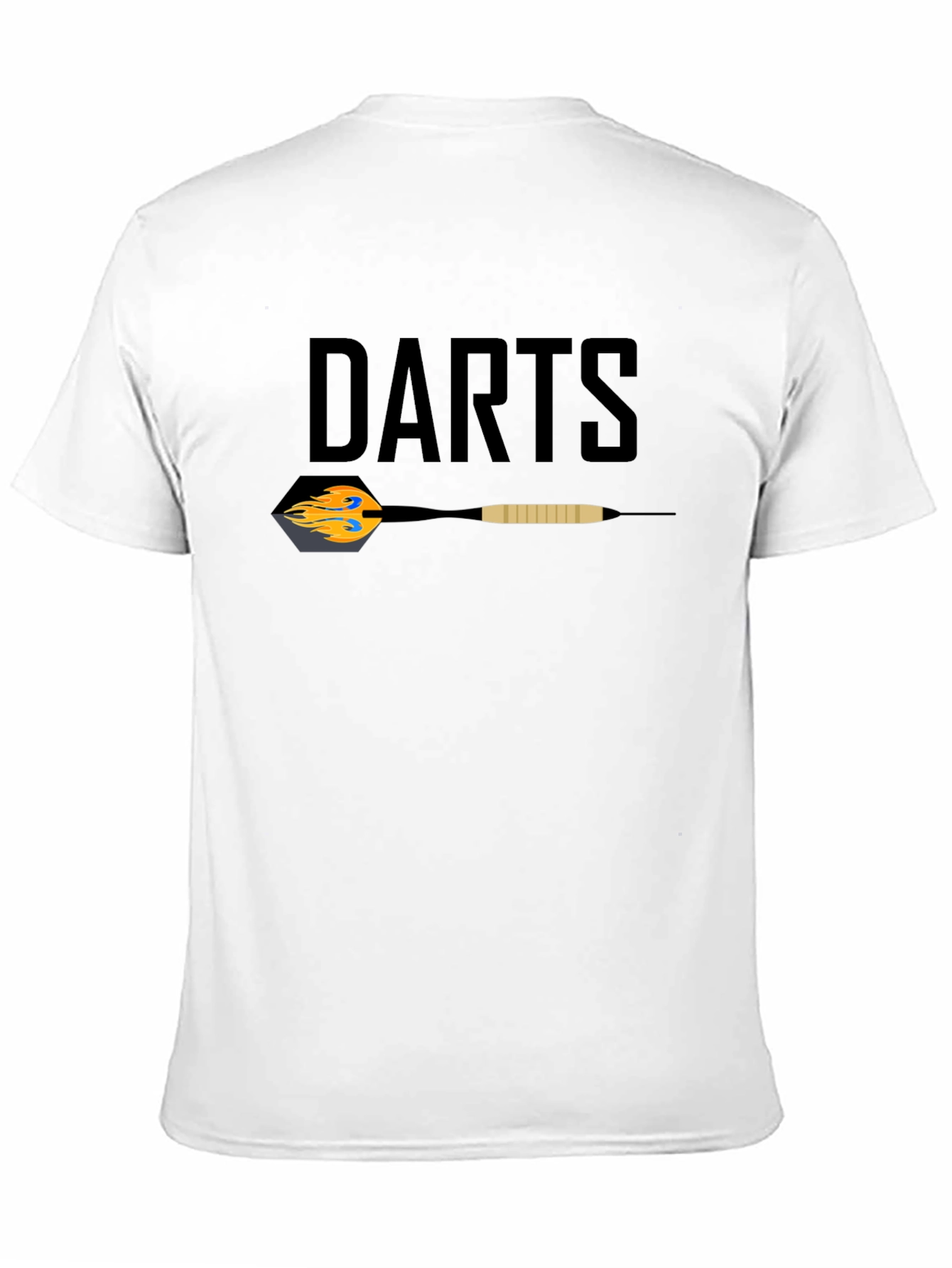 Darts Graphic T-Shirt - Black