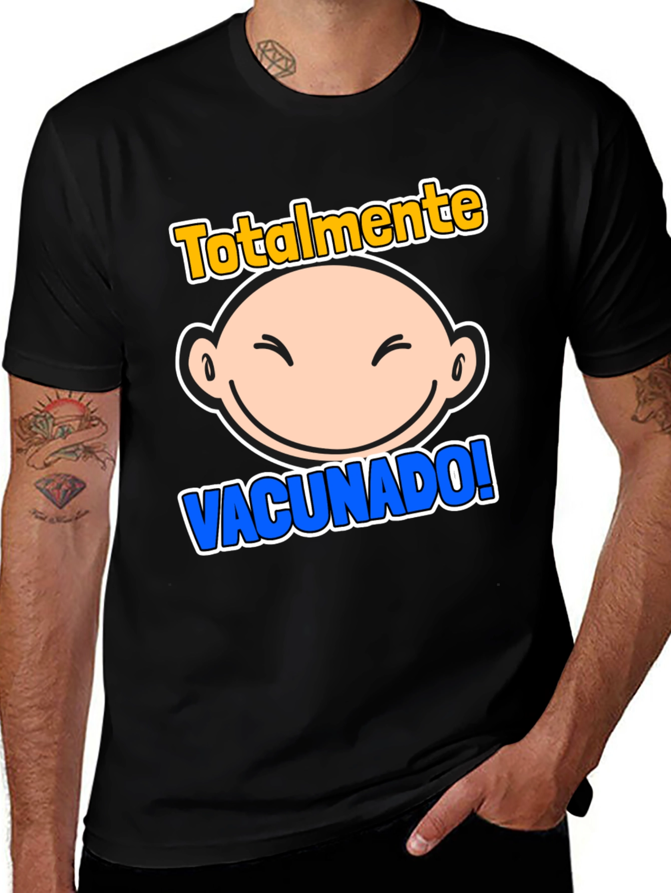 Totally Vaccinated! Graphic Tee Shirt