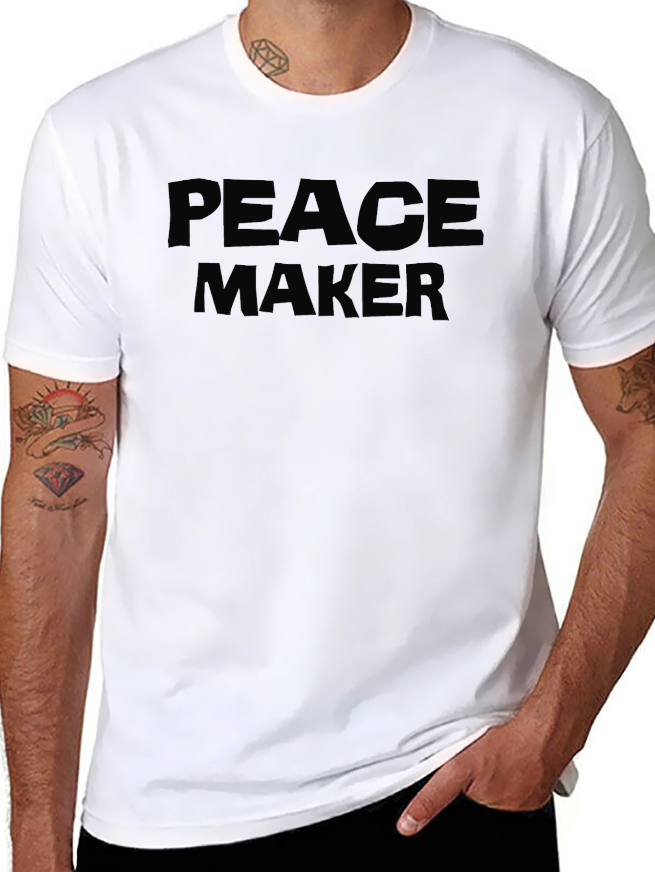 Peacemaker Graphic T-Shirt - Bold Statement Tee
