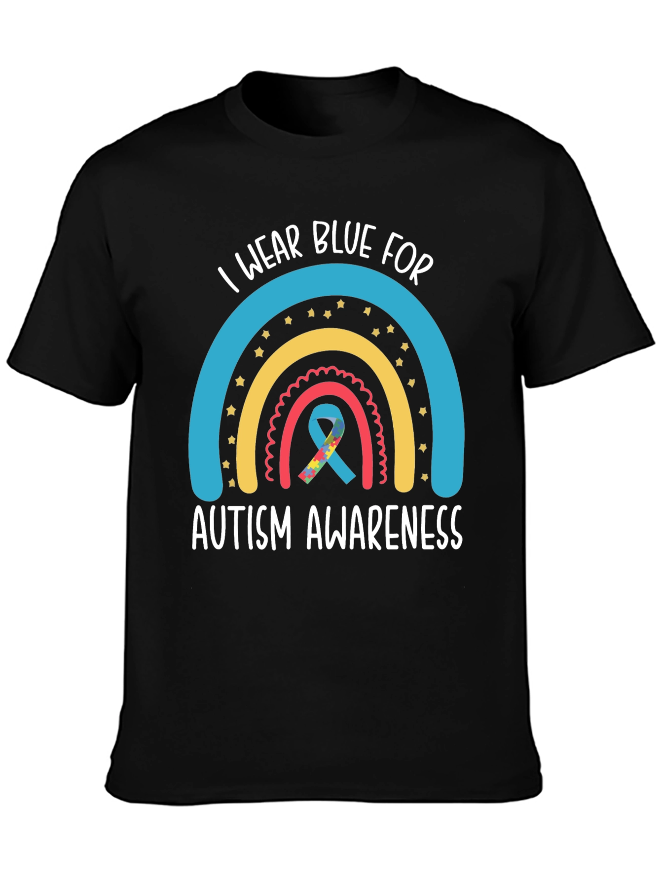 Autism Awareness Tee - I Wear Blue For...