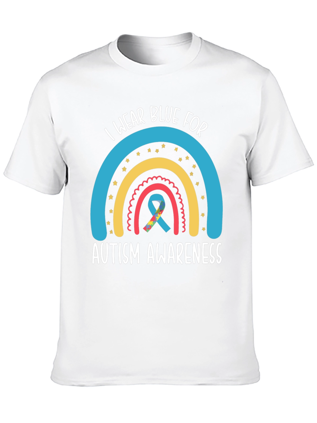 Autism Awareness Tee - I Wear Blue For...