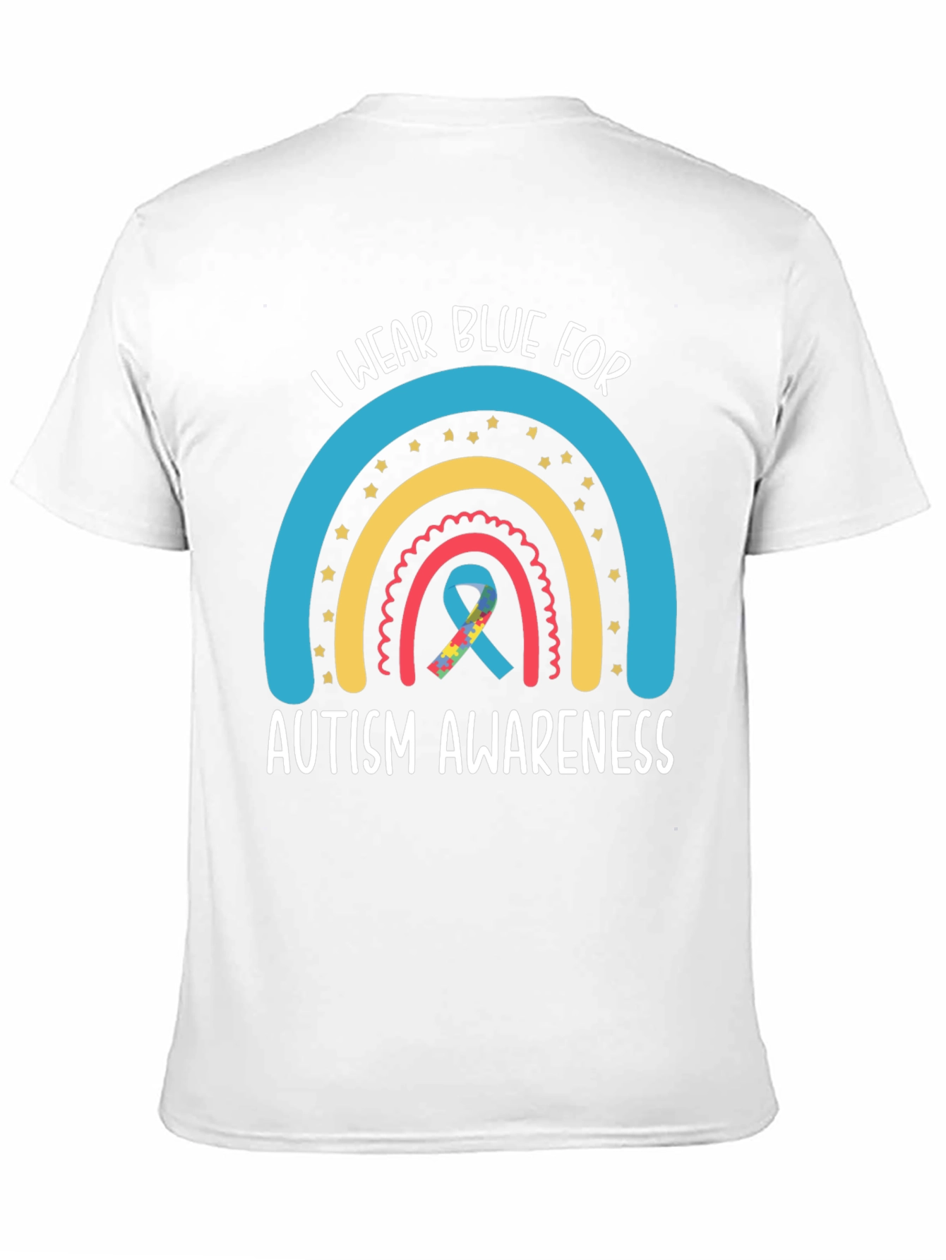 Autism Awareness Tee - I Wear Blue For...