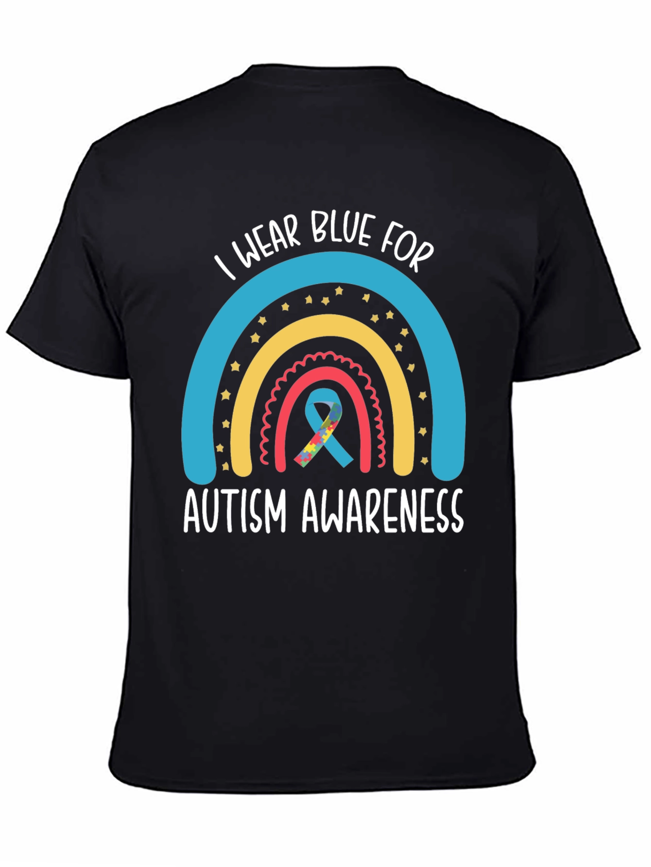 Autism Awareness Tee - I Wear Blue For...