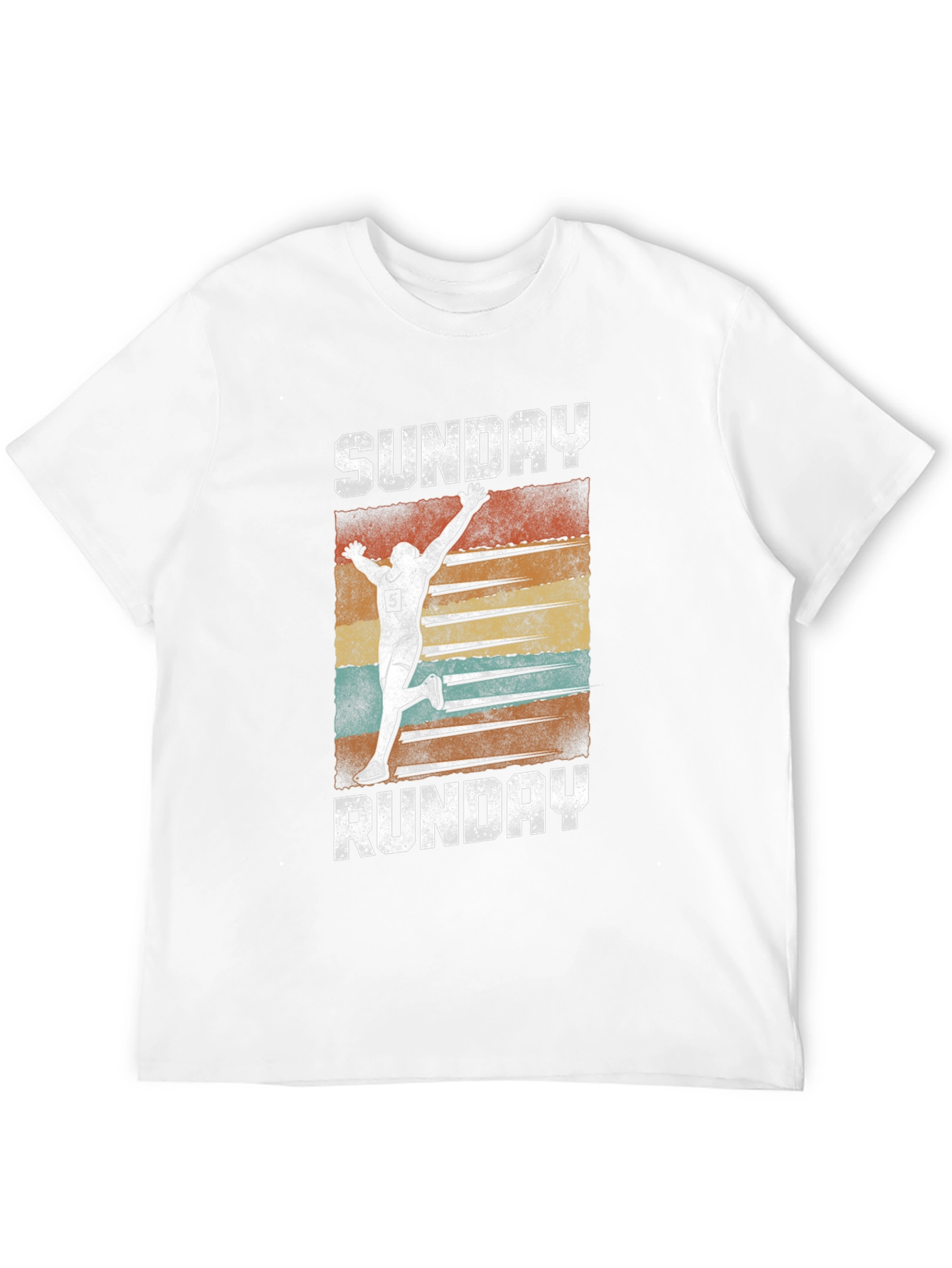 Sunday Runday Graphic Tee - Mens Black T-Shirt